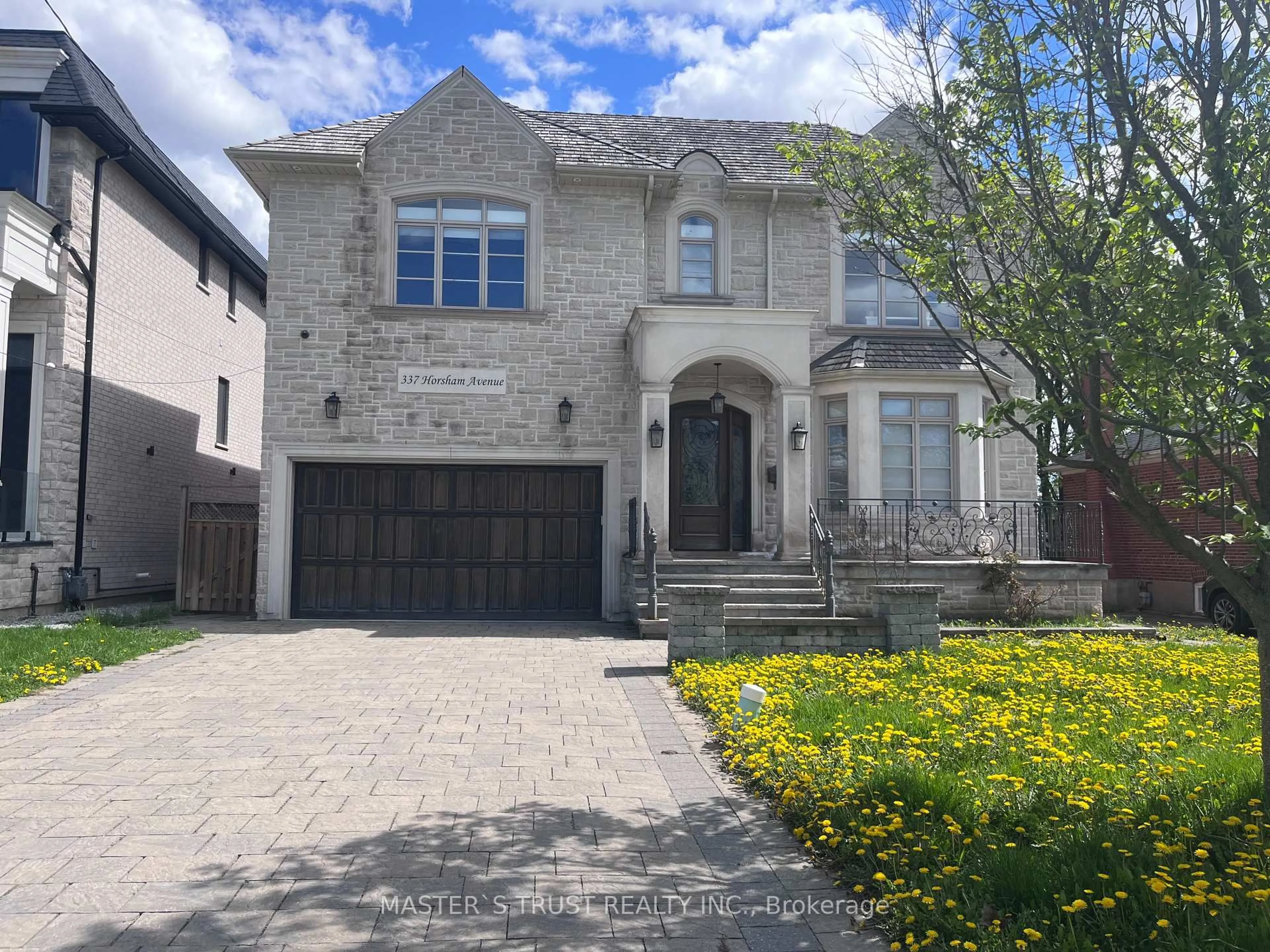 Home with brick exterior material, street for 337 Horsham Ave, Toronto Ontario M2R 1G9