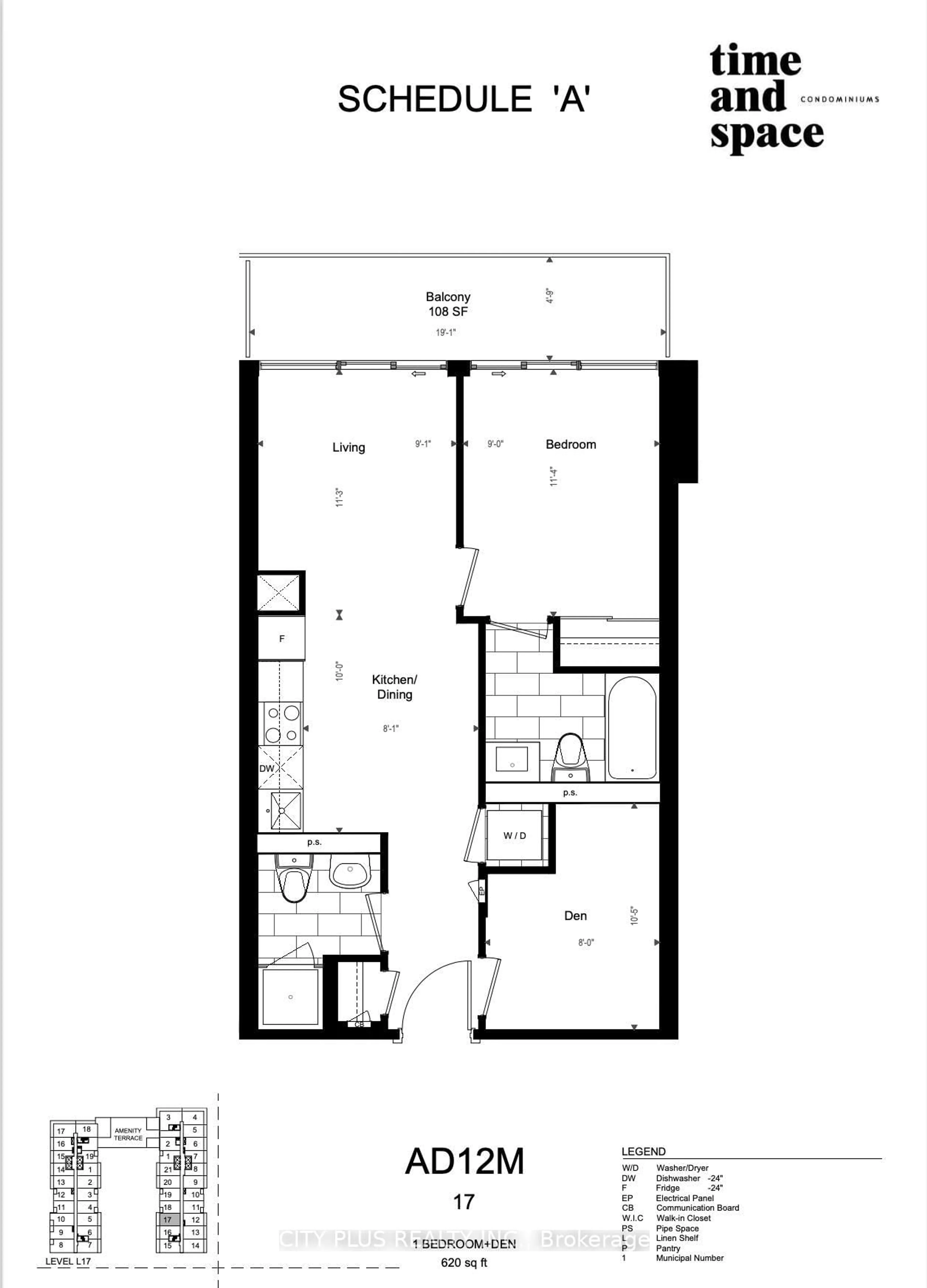 Floor plan for 135 Lower Sherbourne St #2621, Toronto Ontario M5A 1Y4