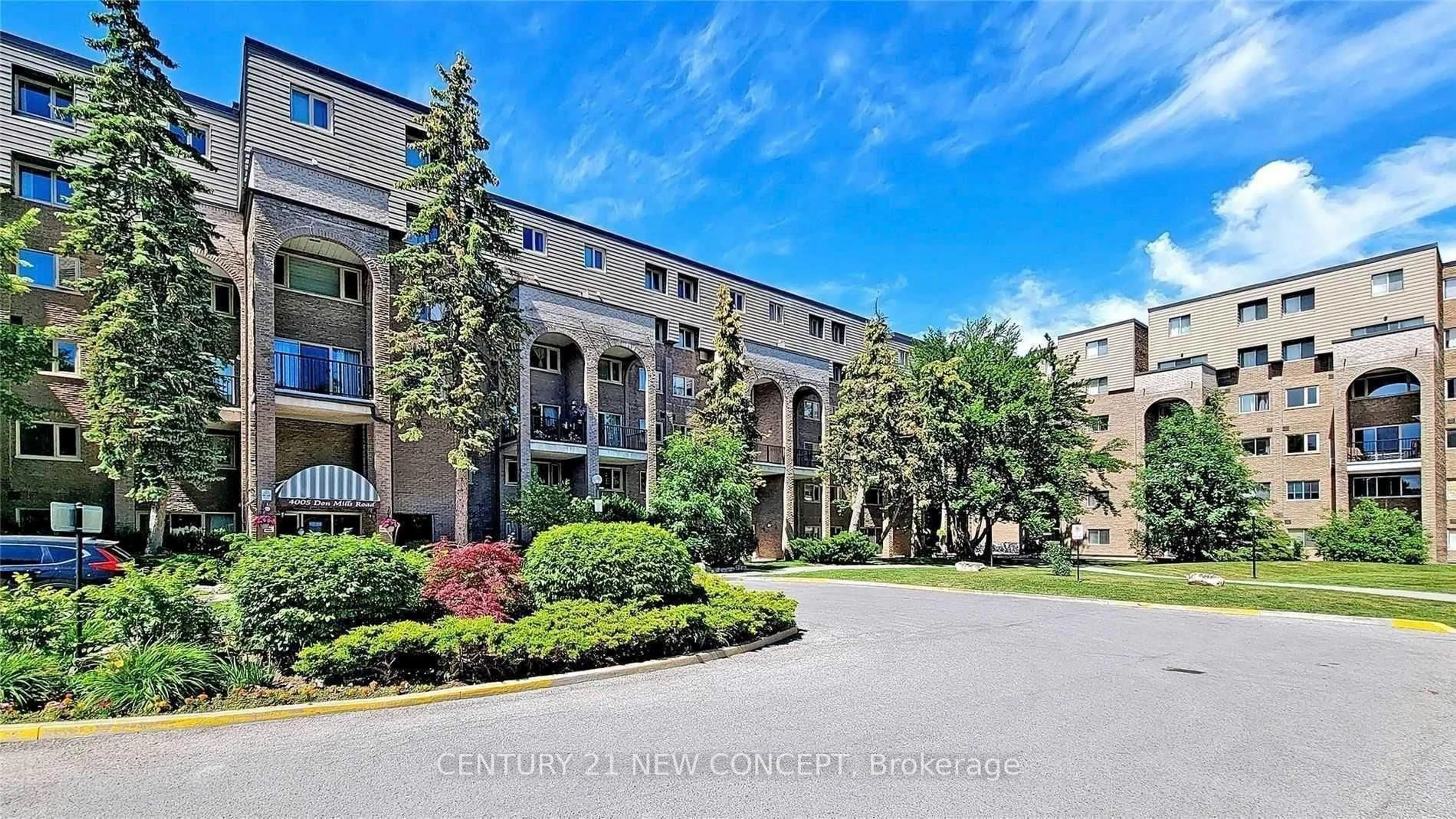 Patio, unknown for 4005 Don Mills Rd #344, Toronto Ontario M2H 3J9