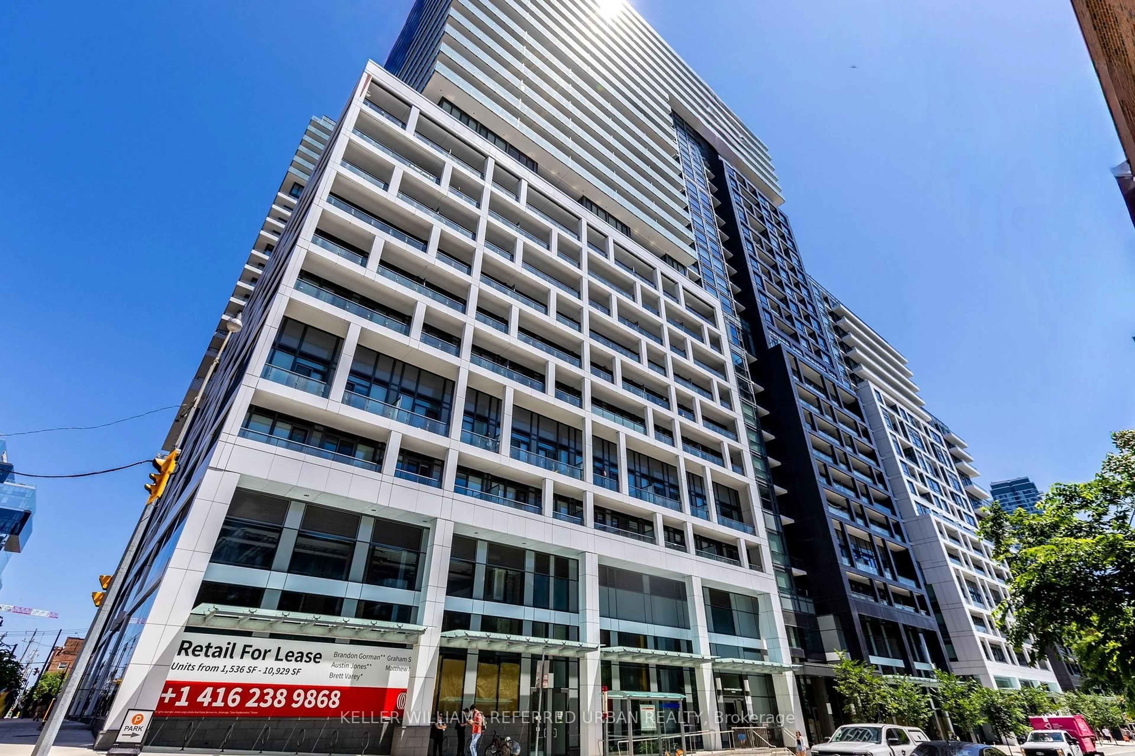Indoor foyer for 135 Lower Sherbourne St #1635, Toronto Ontario M5A 1Y4