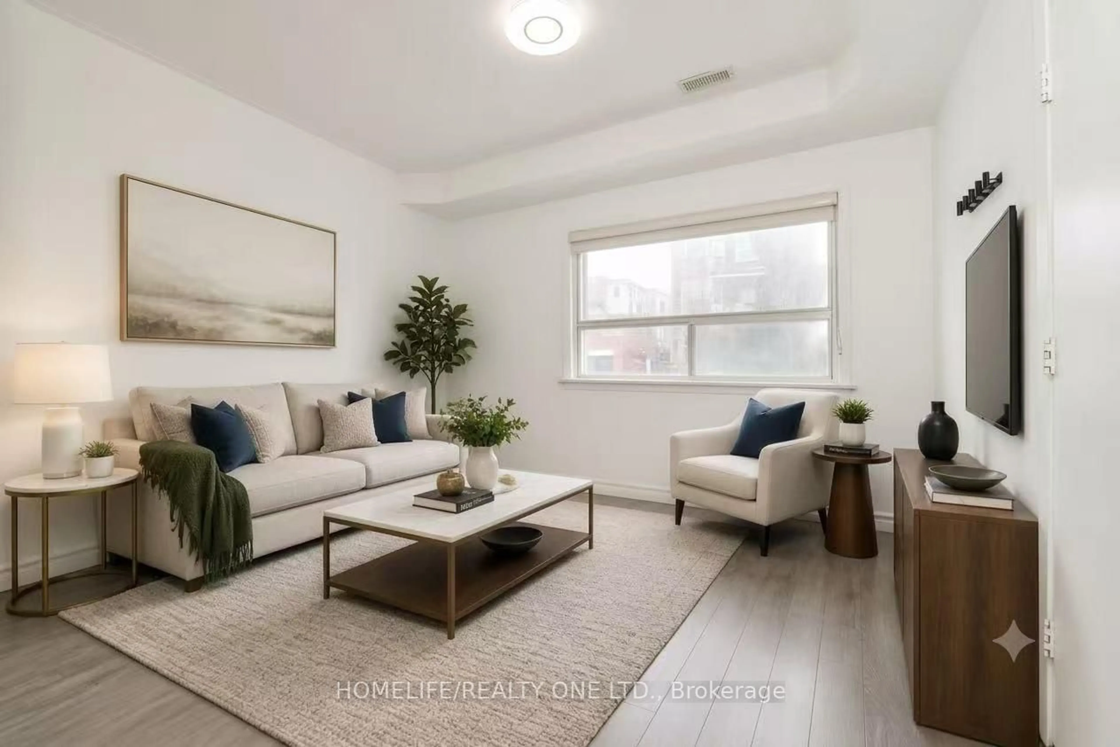 Living room with furniture, unknown for 104 Benson Ave, Toronto Ontario M6G 2J1