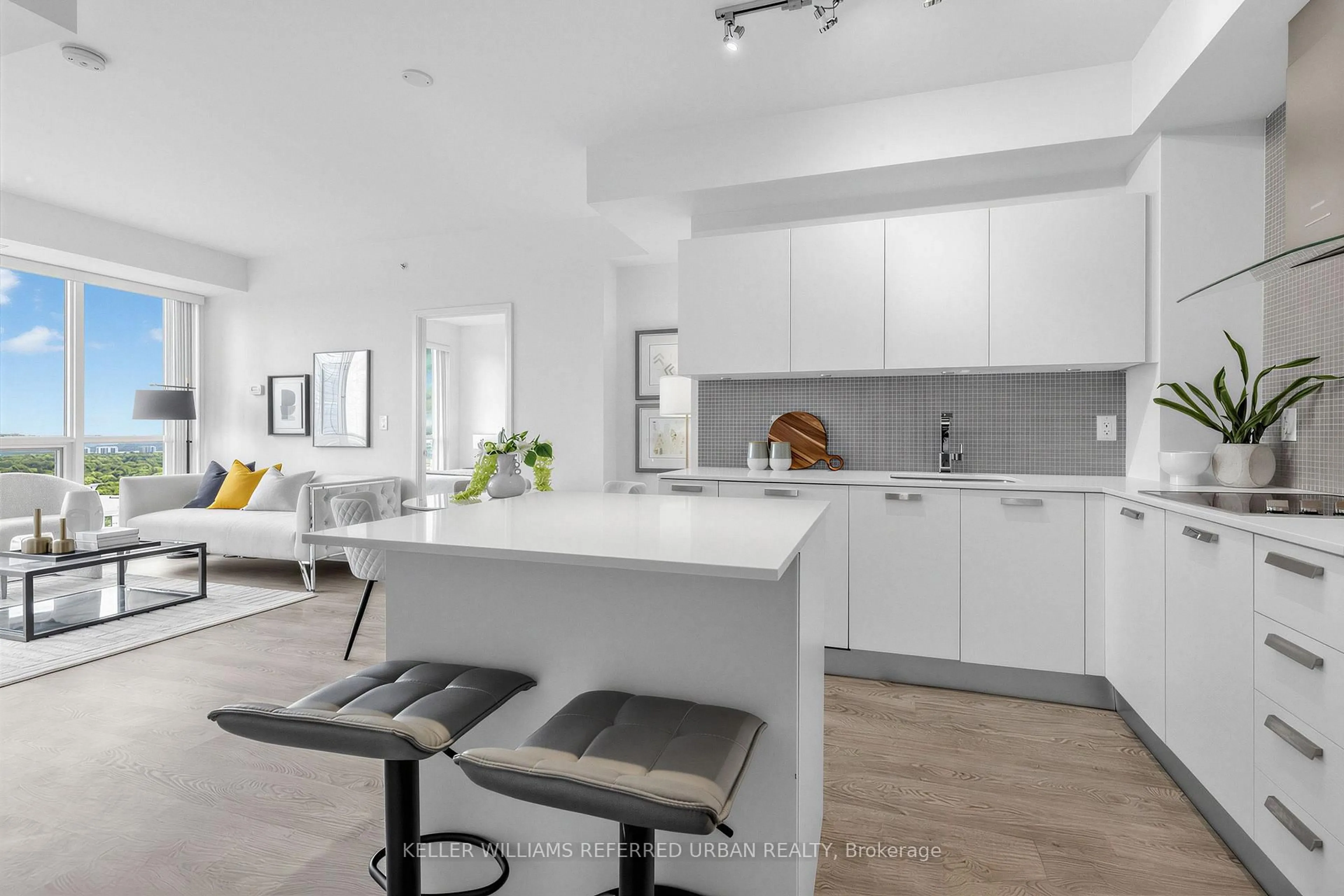 Open concept kitchen, unknown for 9 Bogert Ave #2909, Toronto Ontario M2N 0H3