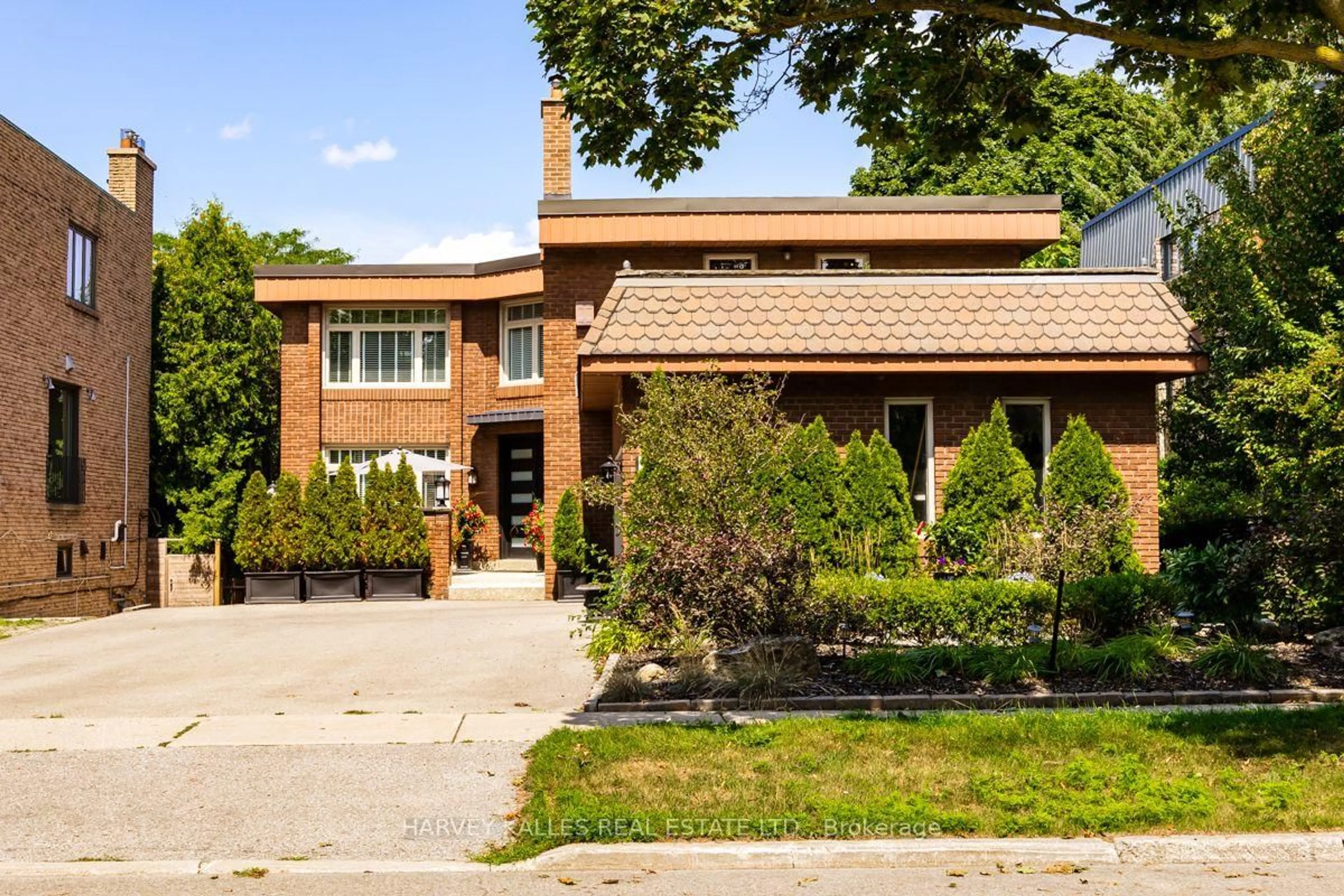 Home with brick exterior material, street for 92 Prue Ave, Toronto Ontario M6B 1R5