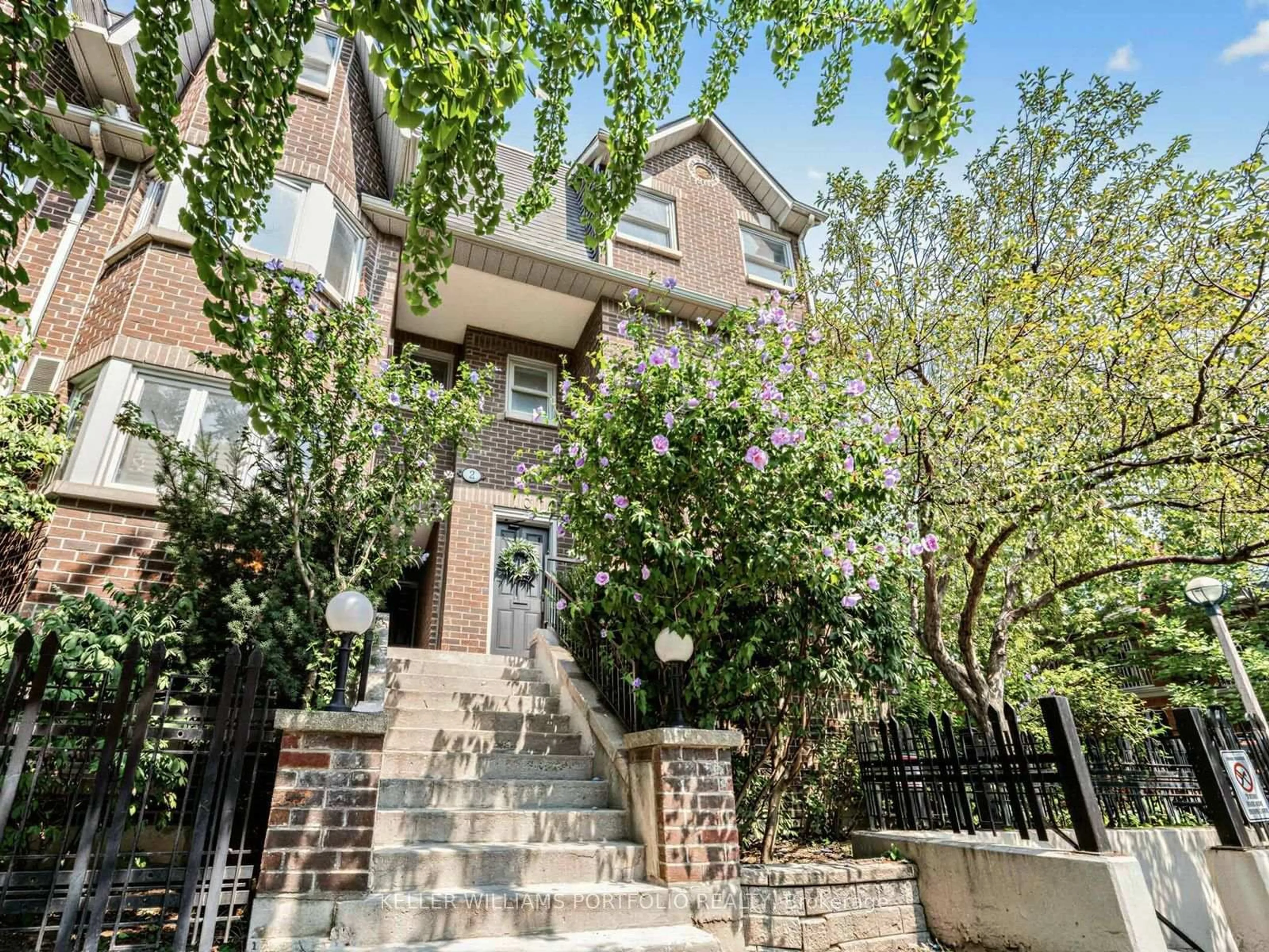 Home with brick exterior material, street for 2C Shank St, Toronto Ontario M6J 3T8