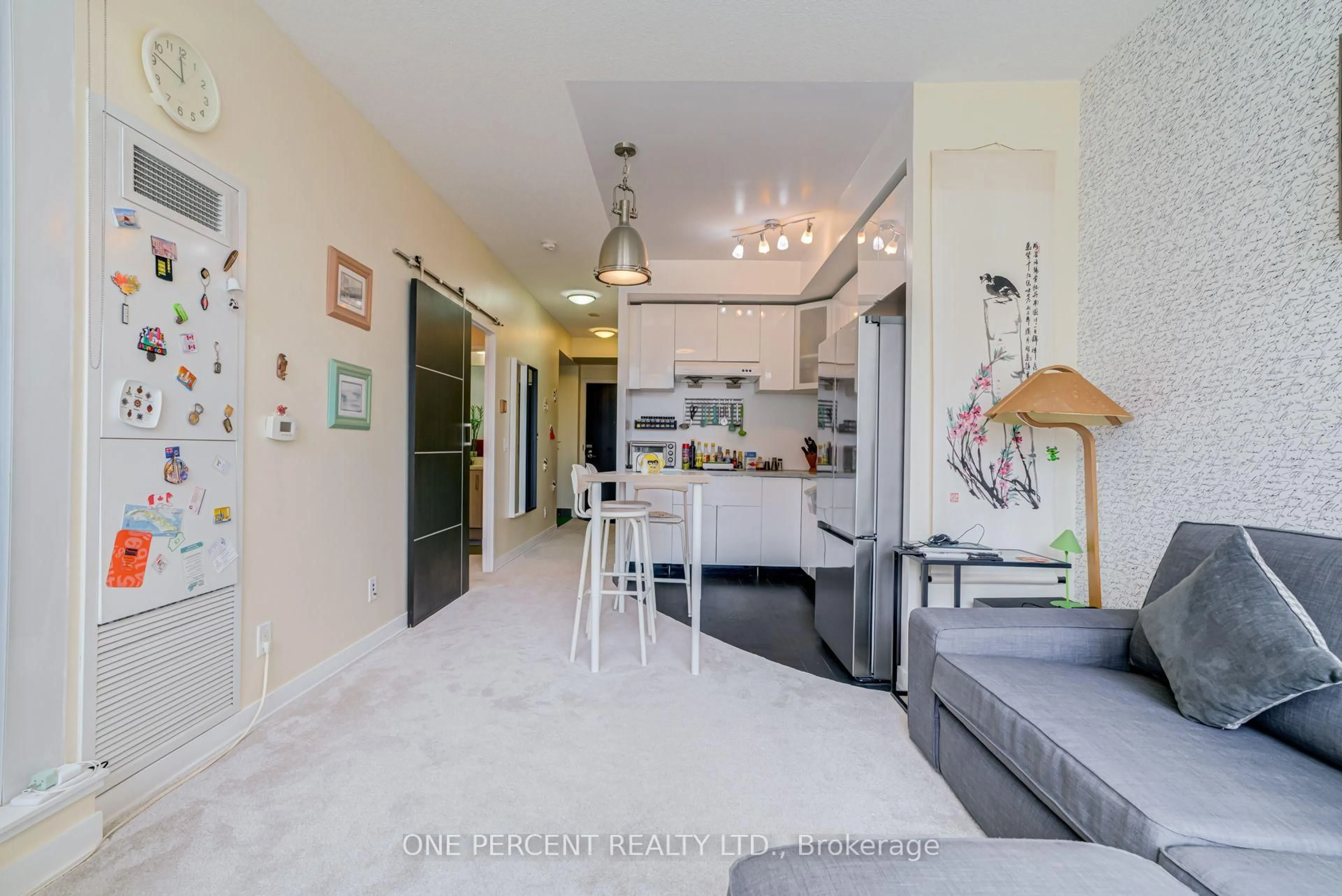 Open concept kitchen, unknown for 120 Bayview Ave #S217, Toronto Ontario M5A 0G4