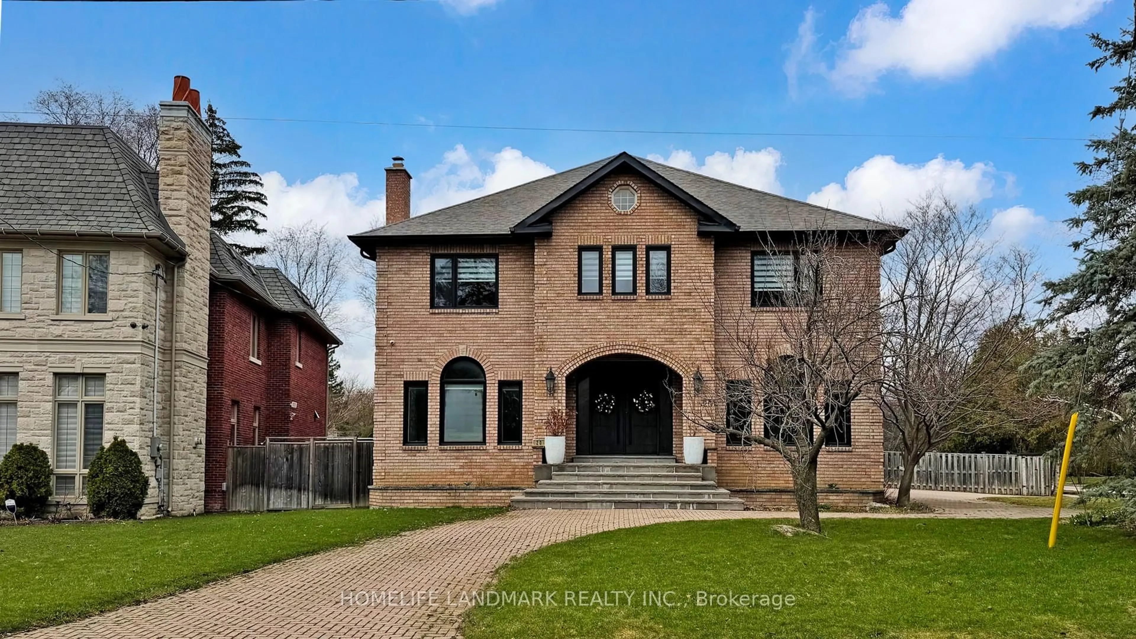 Home with brick exterior material, street for 20 Blaine Dr, Toronto Ontario M3B 2G4