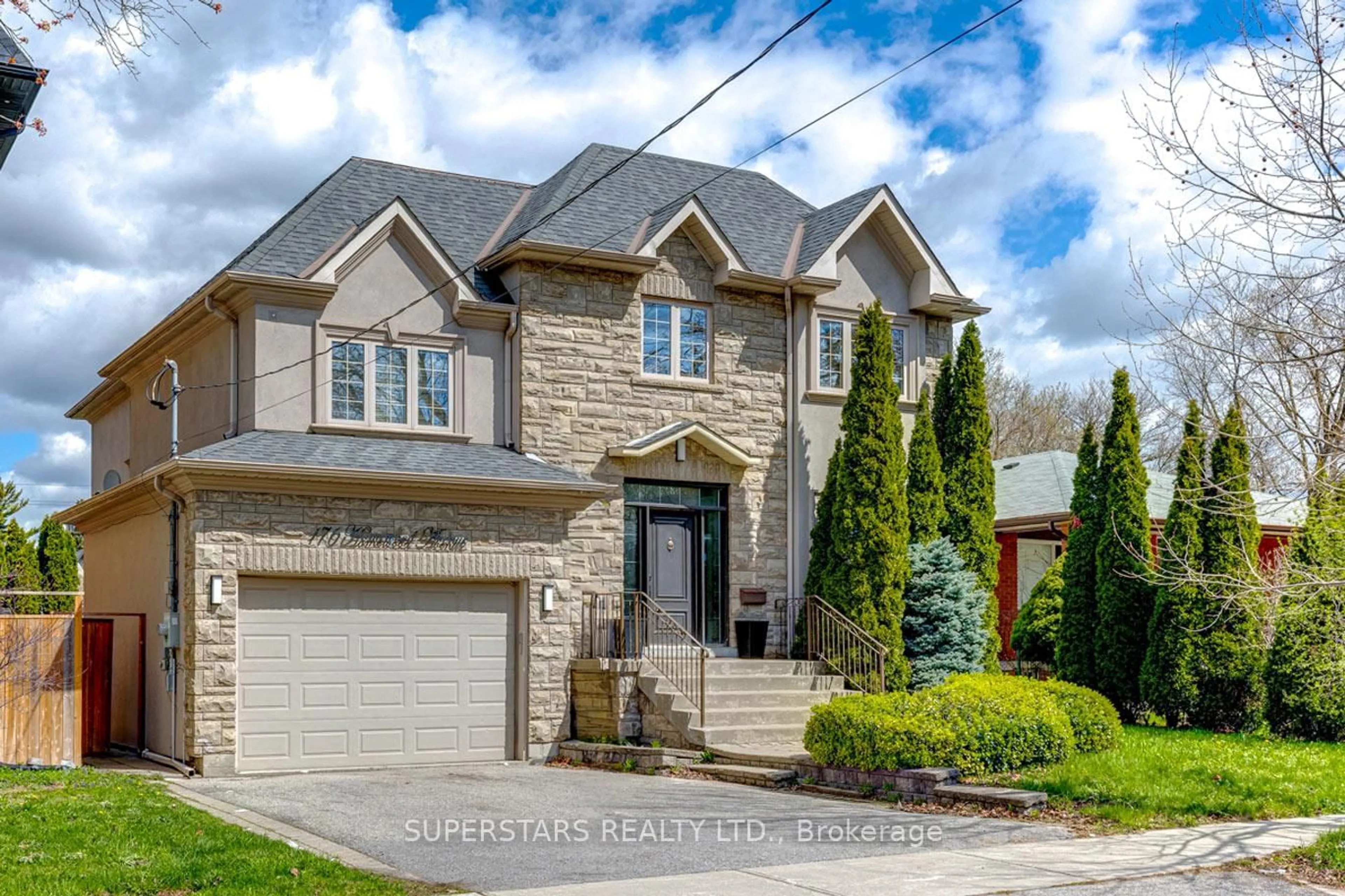 Home with brick exterior material, street for 176 Homewood Ave, Toronto Ontario M2M 1K5