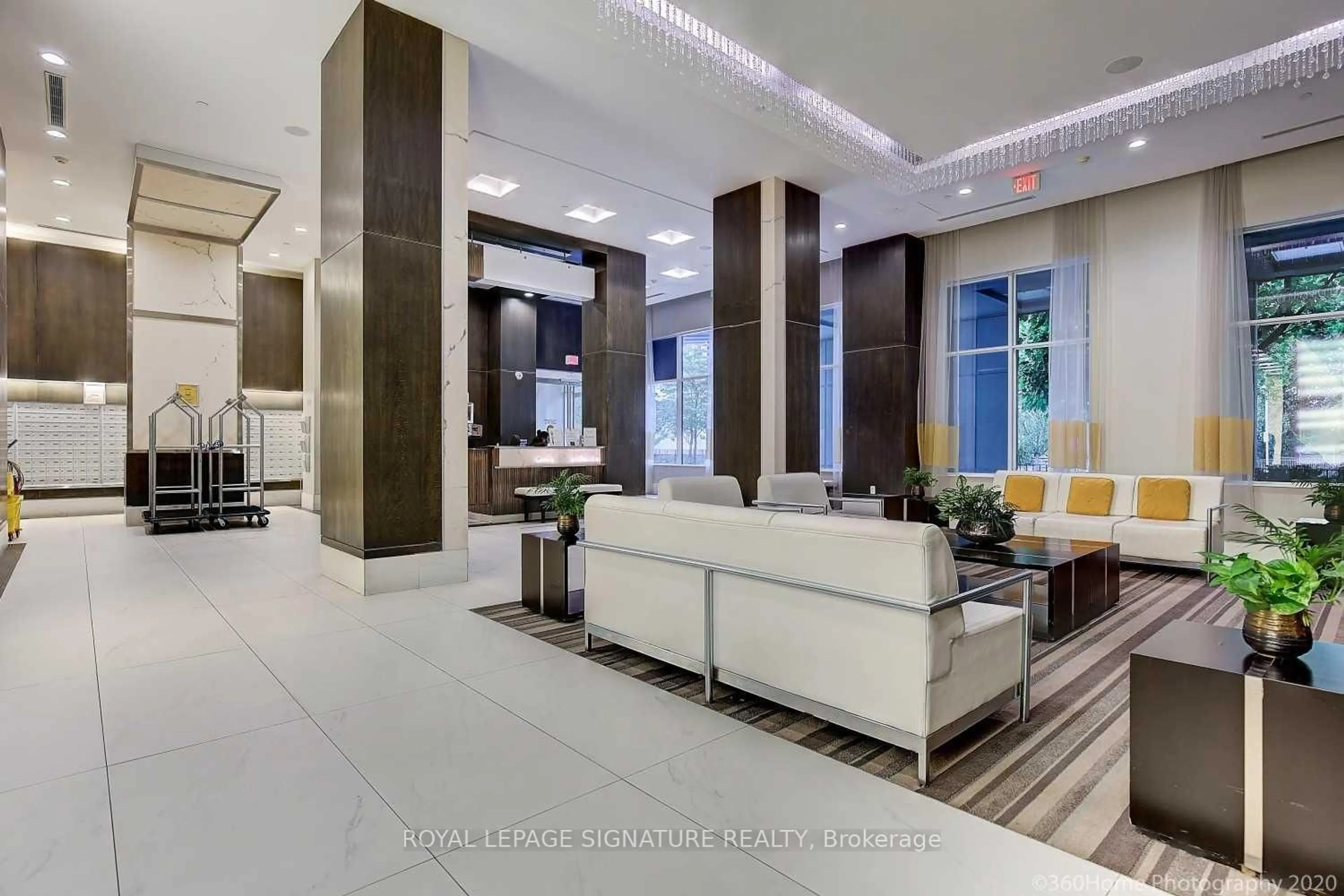Lobby for 181 Wynford Dr #510, Toronto Ontario M3C 0C6