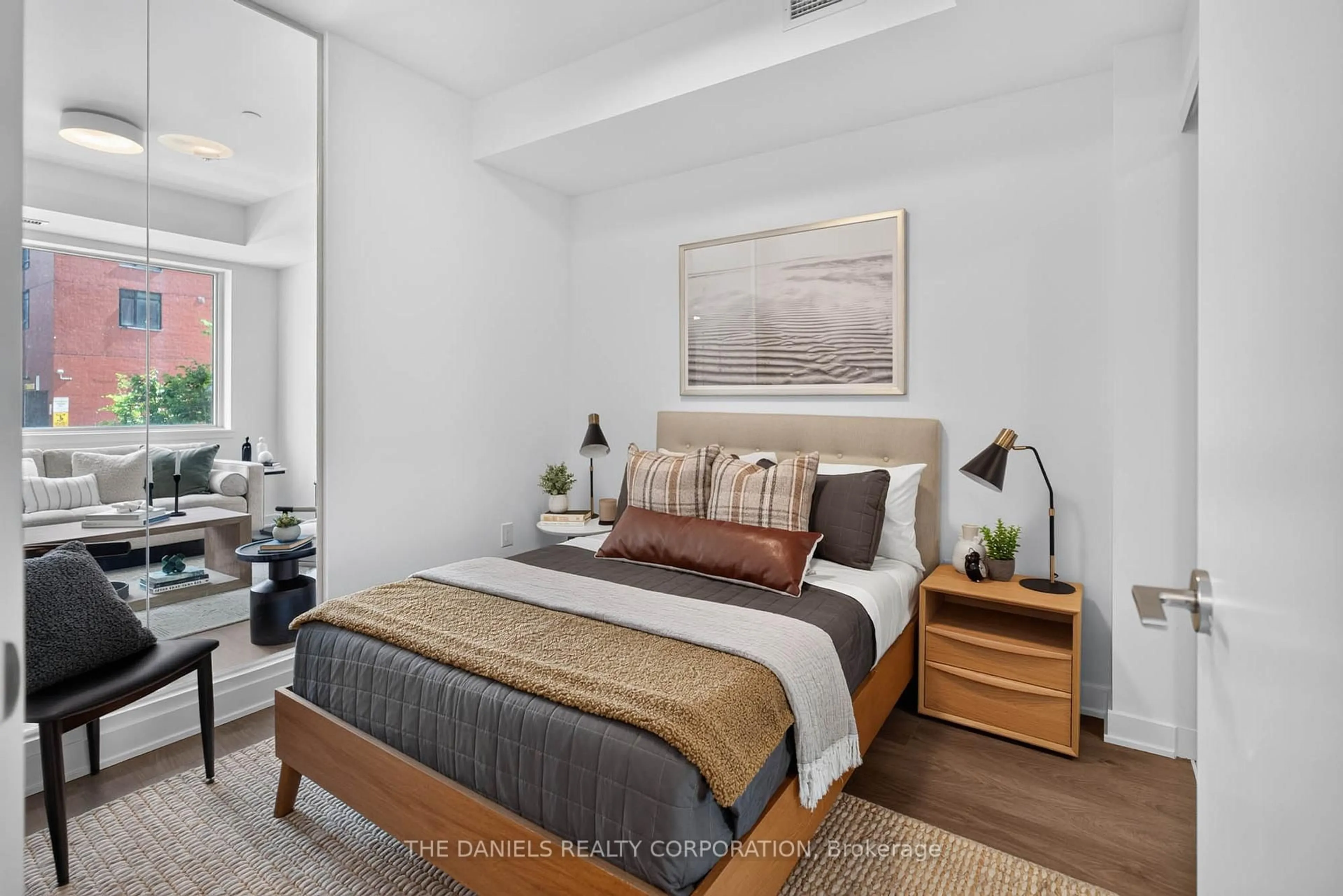 Bedroom with bed, unknown for 10 Oak St #104, Toronto Ontario M5A 0Z1