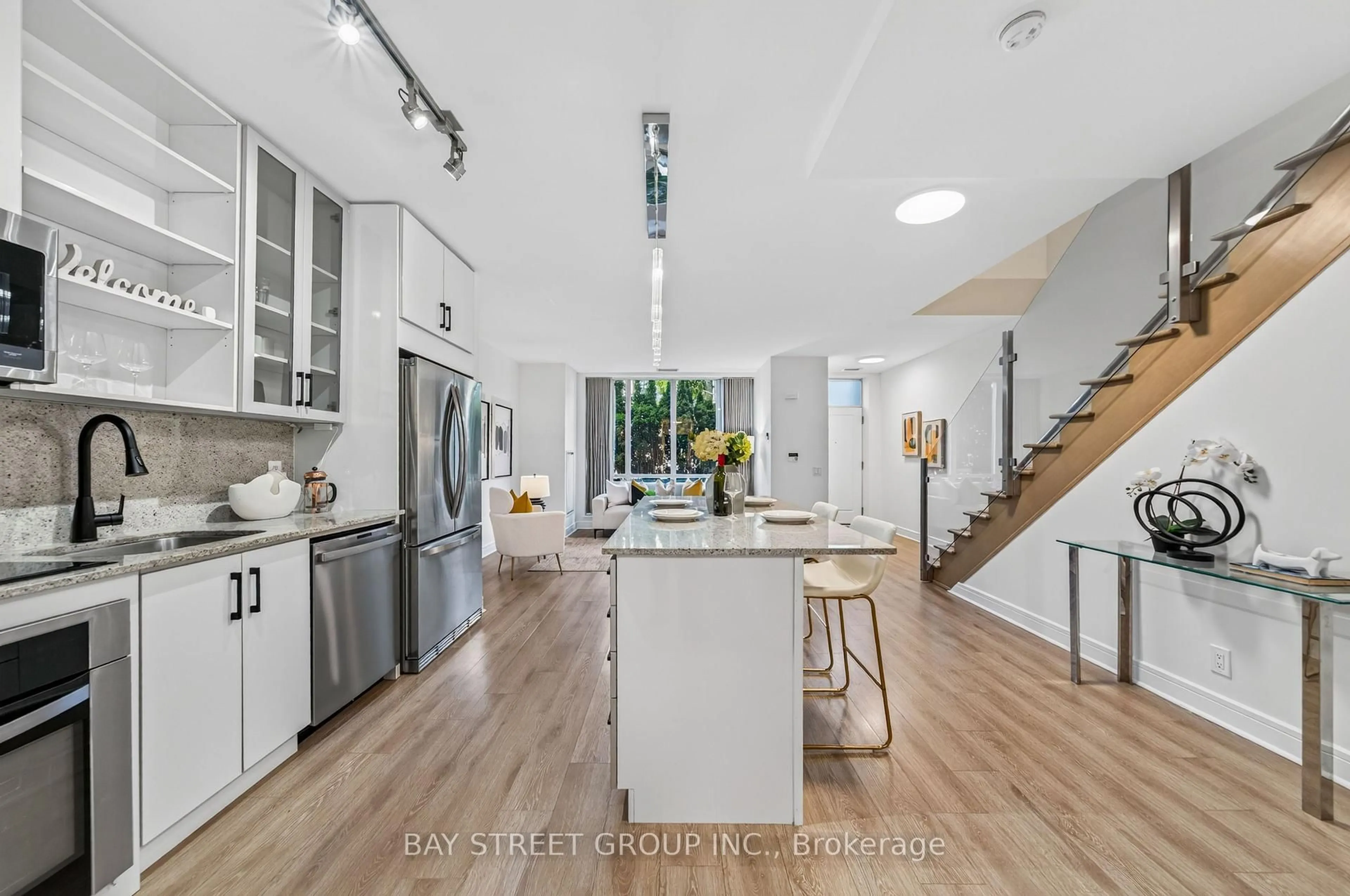 Open concept kitchen, unknown for 116 George St #N110, Toronto Ontario M5A 3S2