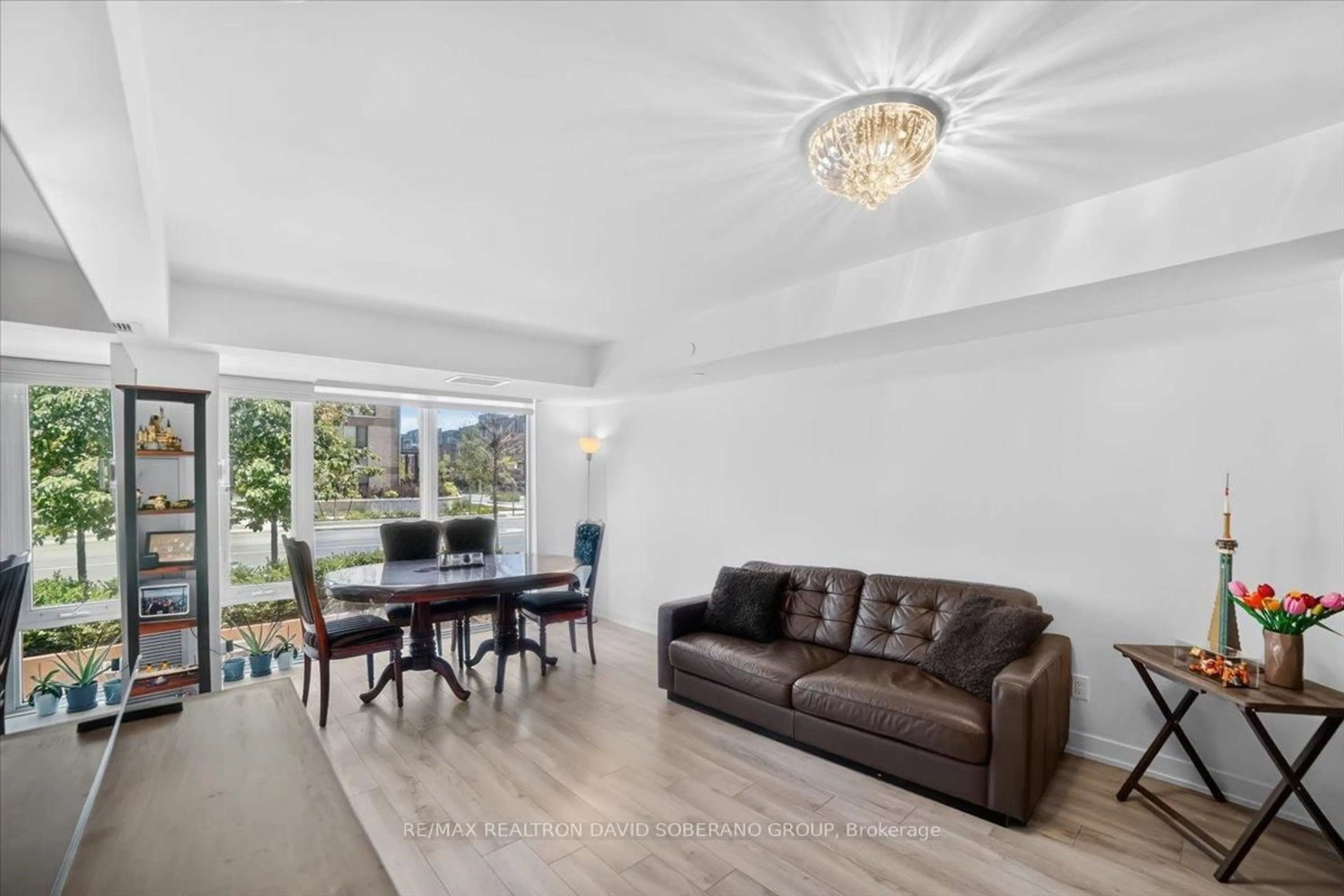 Living room with furniture, unknown for 112 Varna Dr #4, Toronto Ontario M6A 0C6