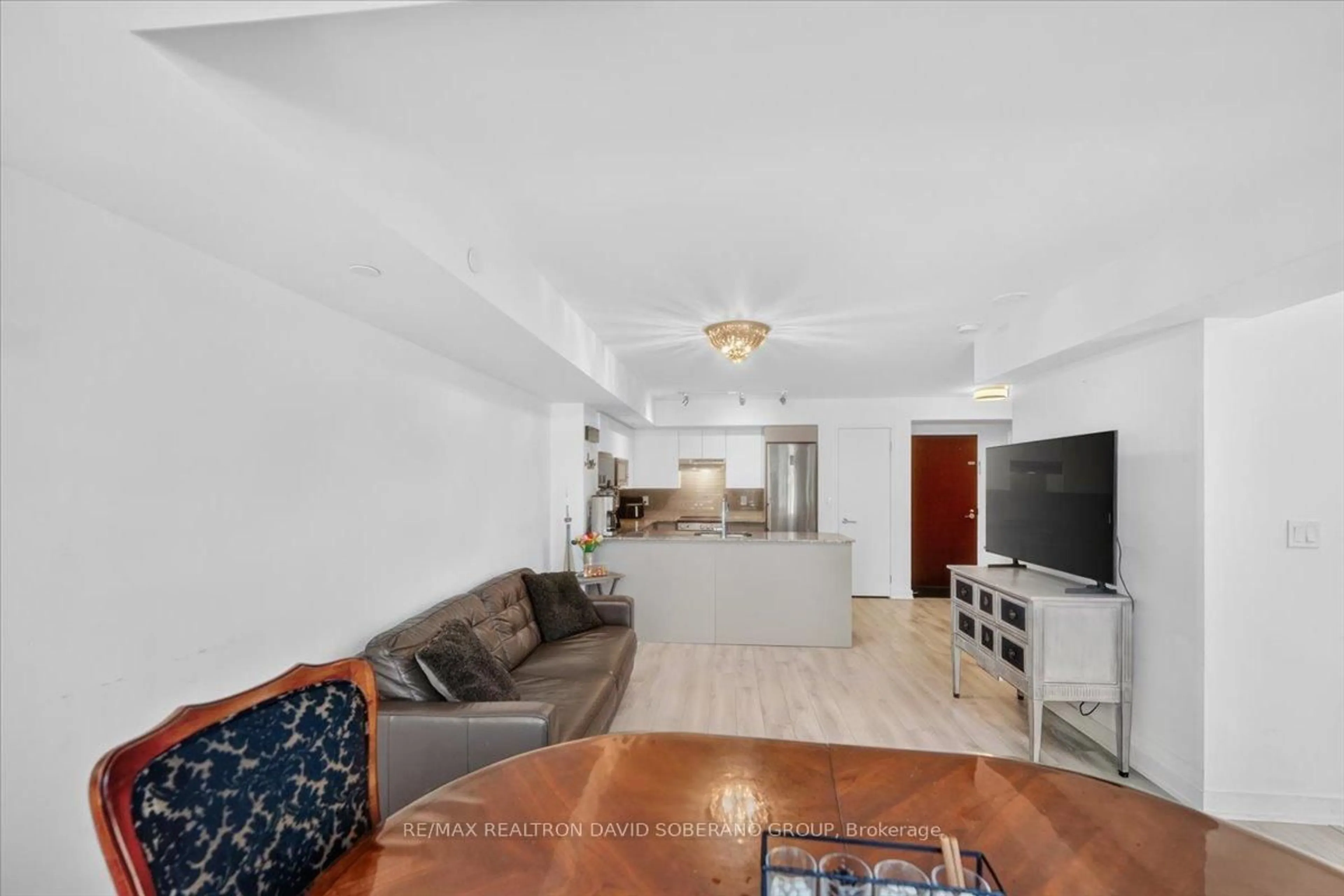 Living room with furniture, unknown for 112 Varna Dr #4, Toronto Ontario M6A 0C6