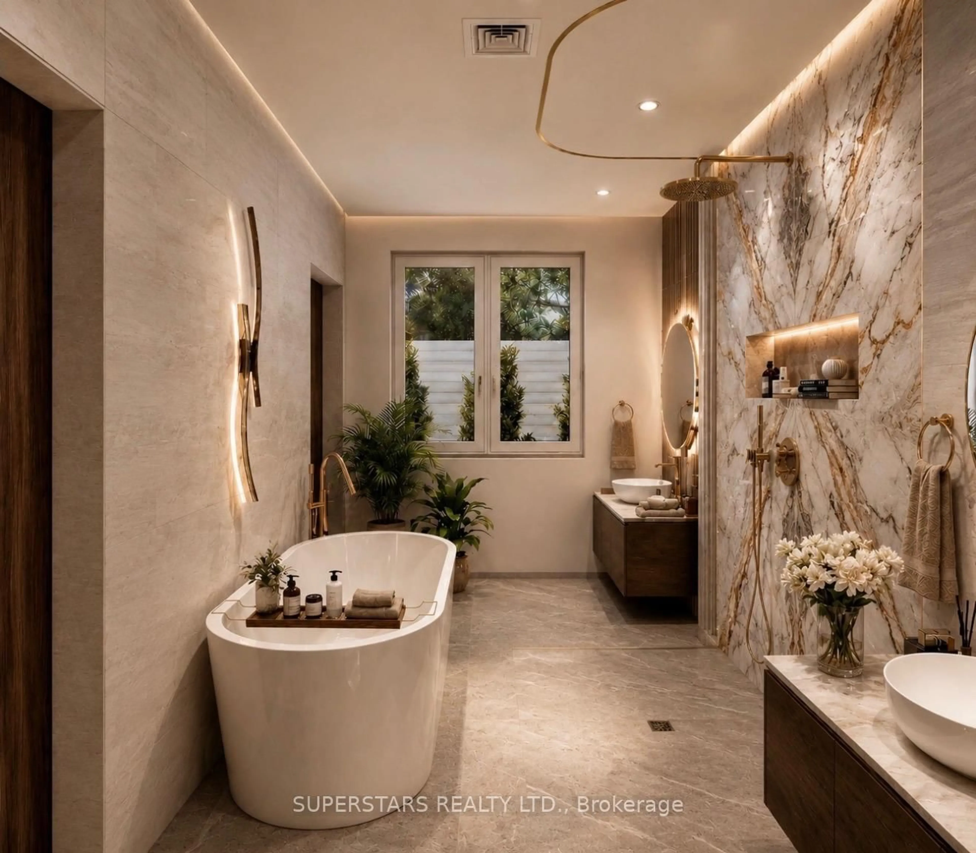 Contemporary bathroom, ceramic/tile floor for 197 Goulding Ave #Penthouse, Toronto Ontario M2R 2P3