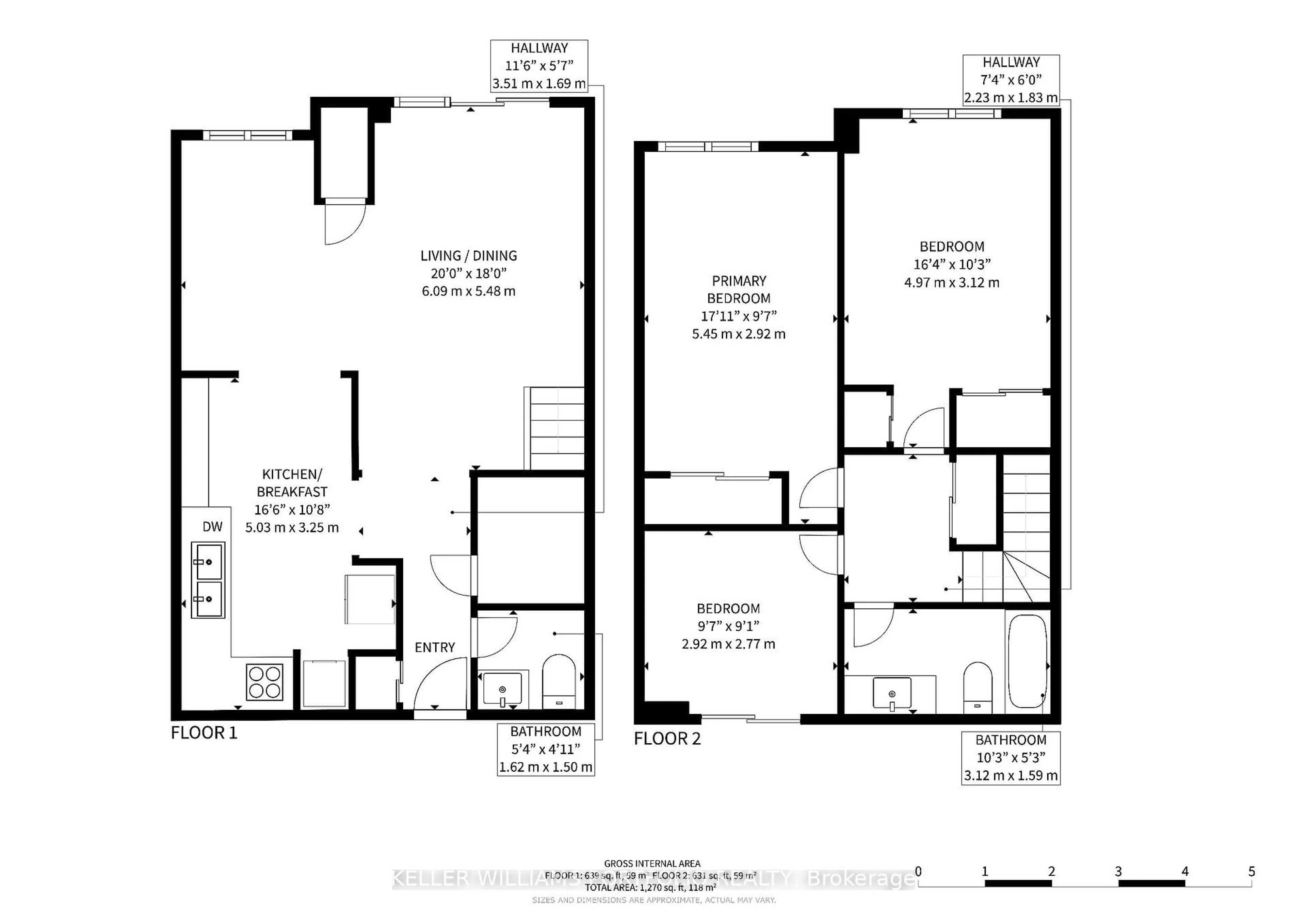 Floor plan for 4005 Don Mills Rd #358, Toronto Ontario M2H 3J9