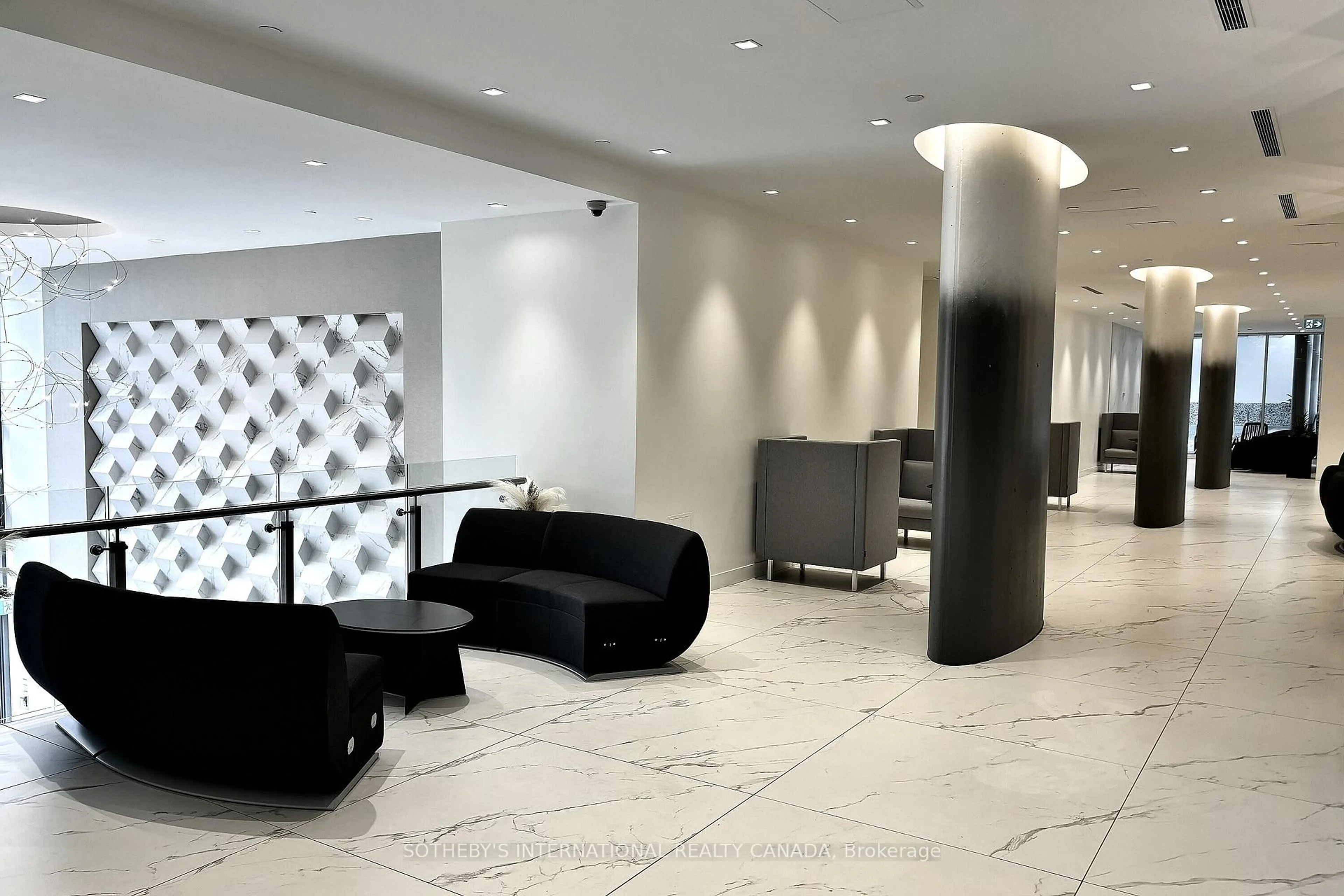 Lobby for 11 Brunel Crt #1216, Toronto Ontario M5V 3Y3