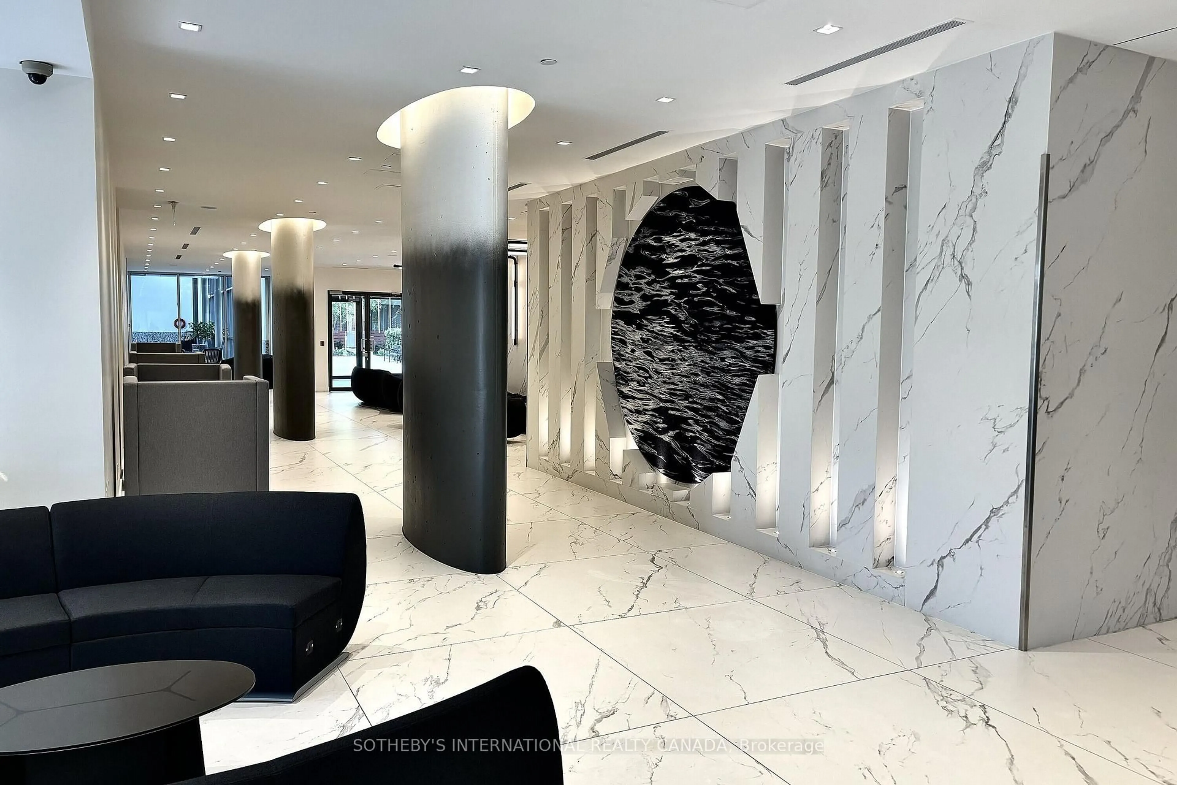 Lobby for 11 Brunel Crt #1216, Toronto Ontario M5V 3Y3