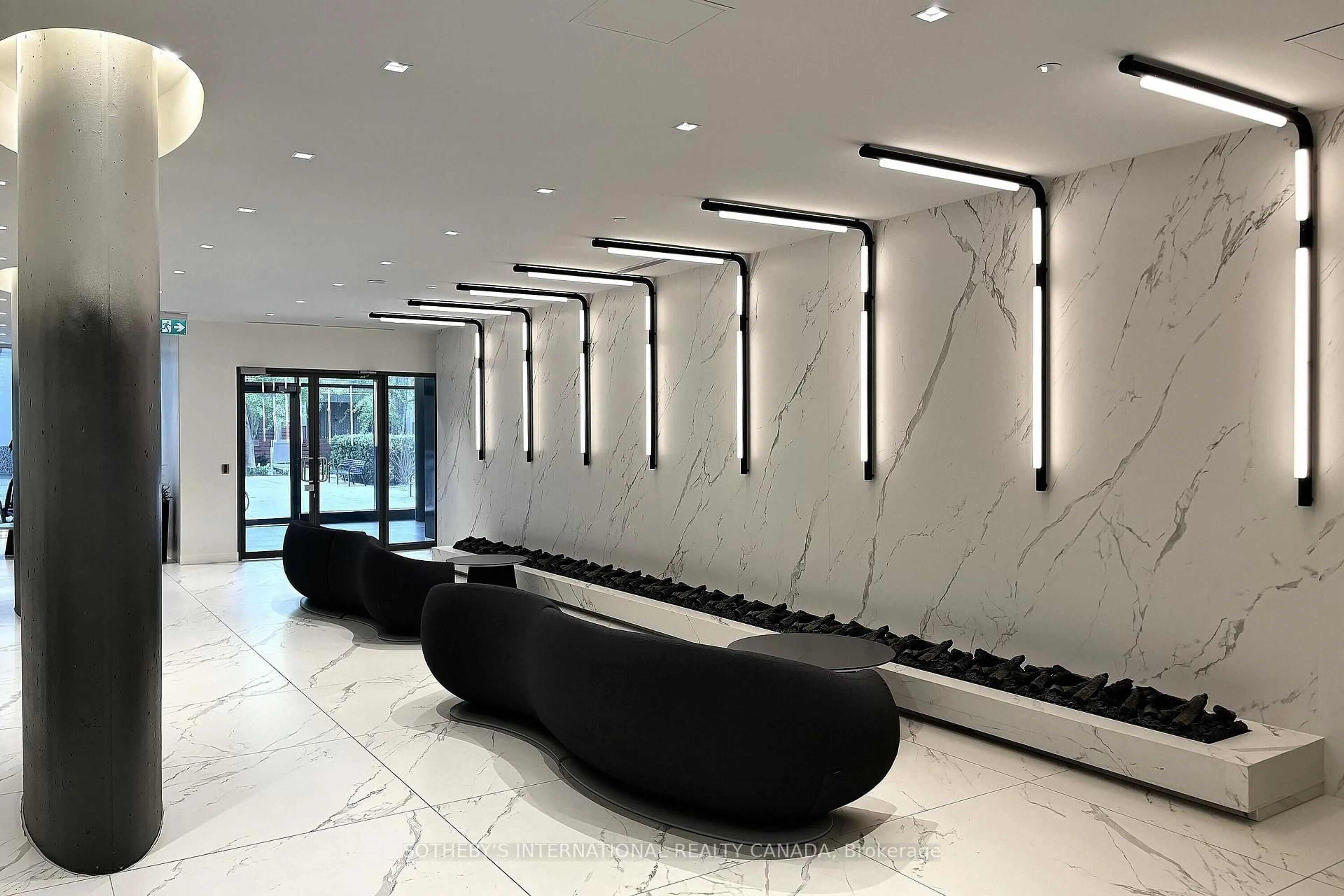 Lobby for 11 Brunel Crt #1216, Toronto Ontario M5V 3Y3