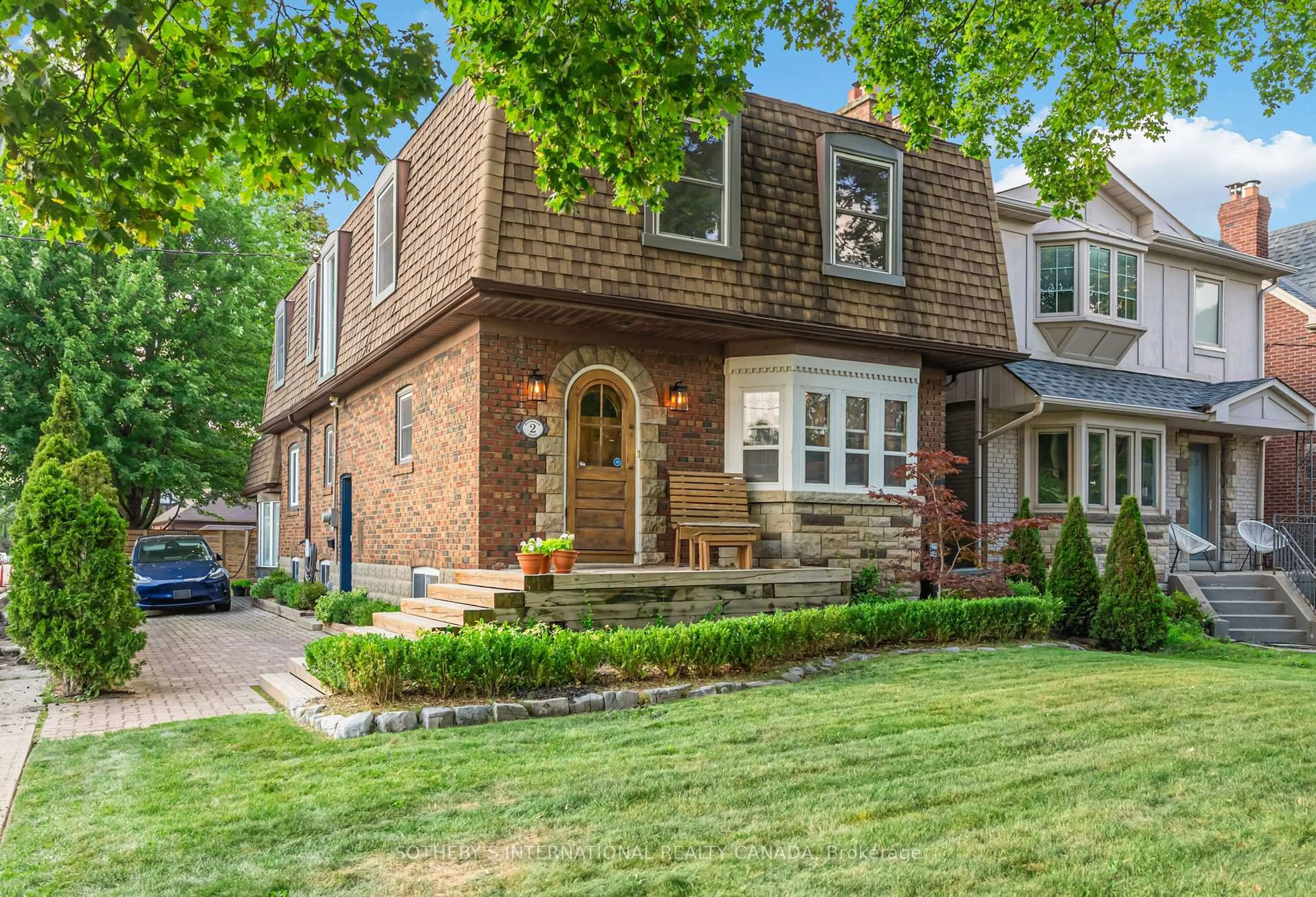 Home with brick exterior material, street for 2 Randolph Rd, Toronto Ontario M4G 3R7