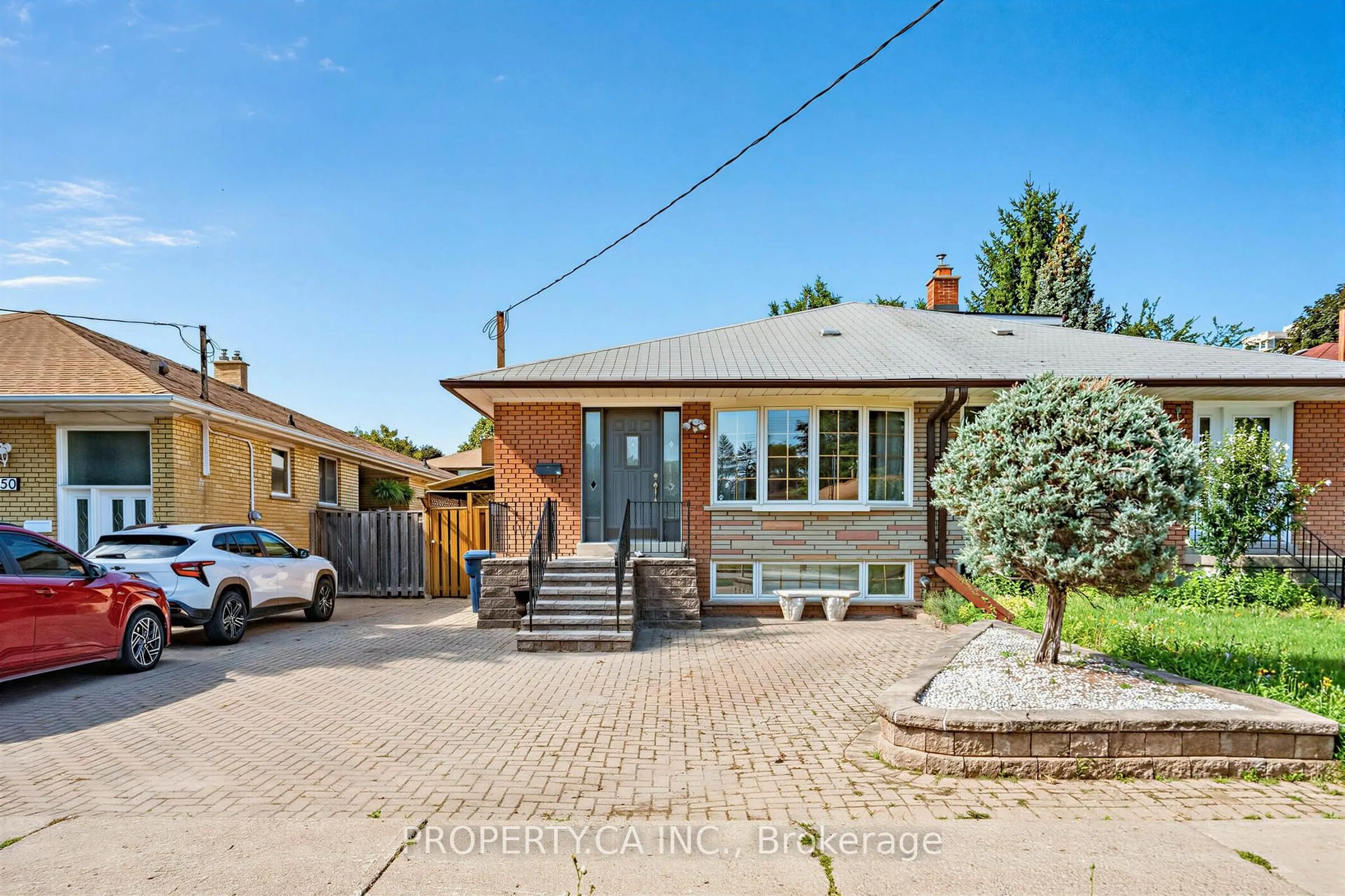 Home with brick exterior material, street for 48 Santa Barbara Rd, Toronto Ontario M2N 2C2