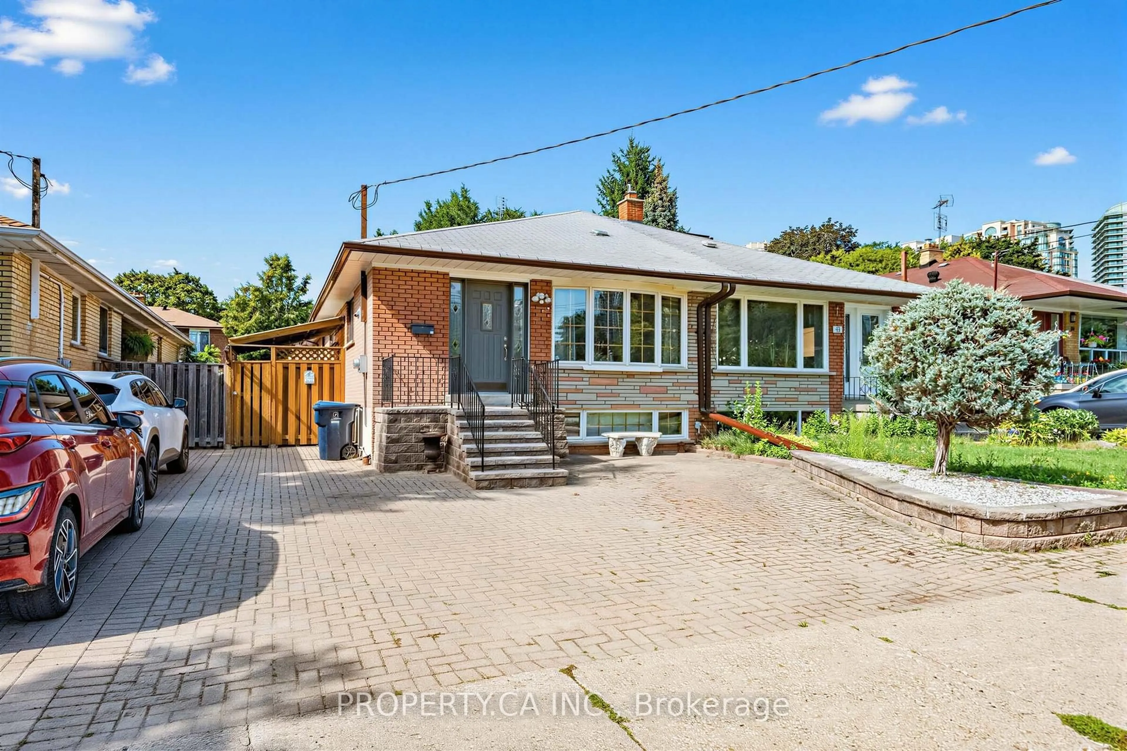 Home with brick exterior material, street for 48 Santa Barbara Rd, Toronto Ontario M2N 2C2