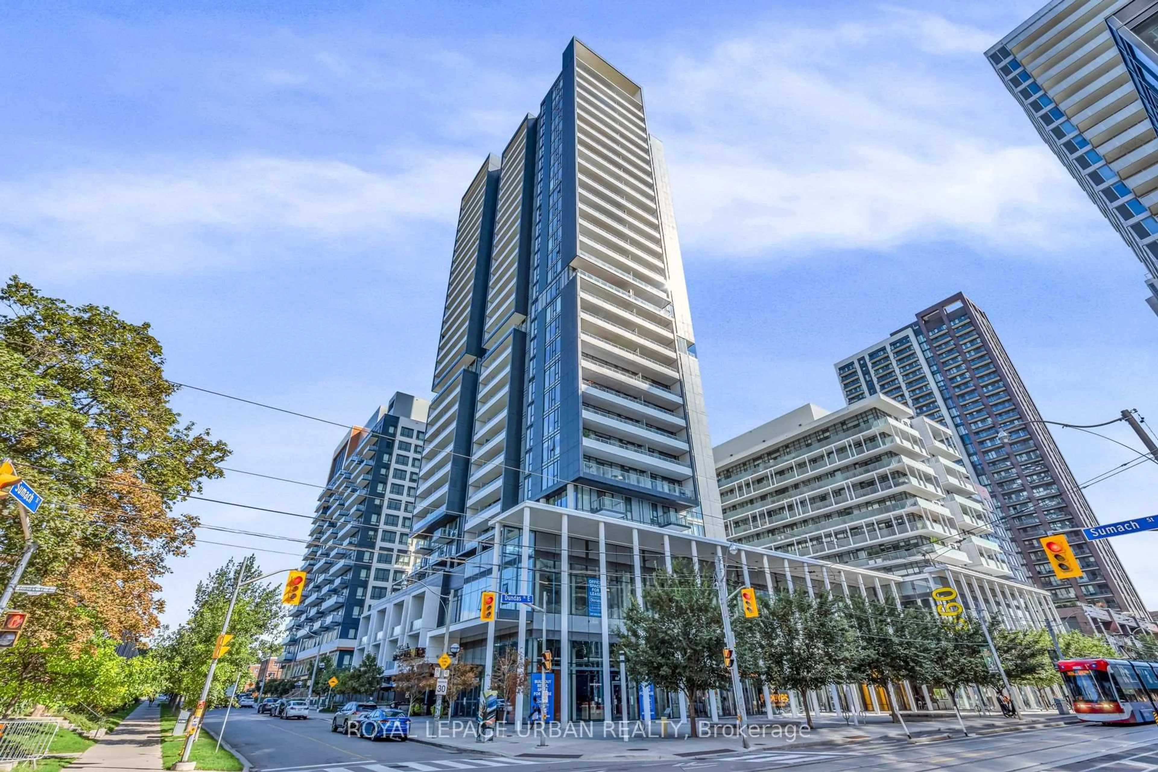 Indoor foyer for 225 Sumach St #607, Toronto Ontario M5A 0P8