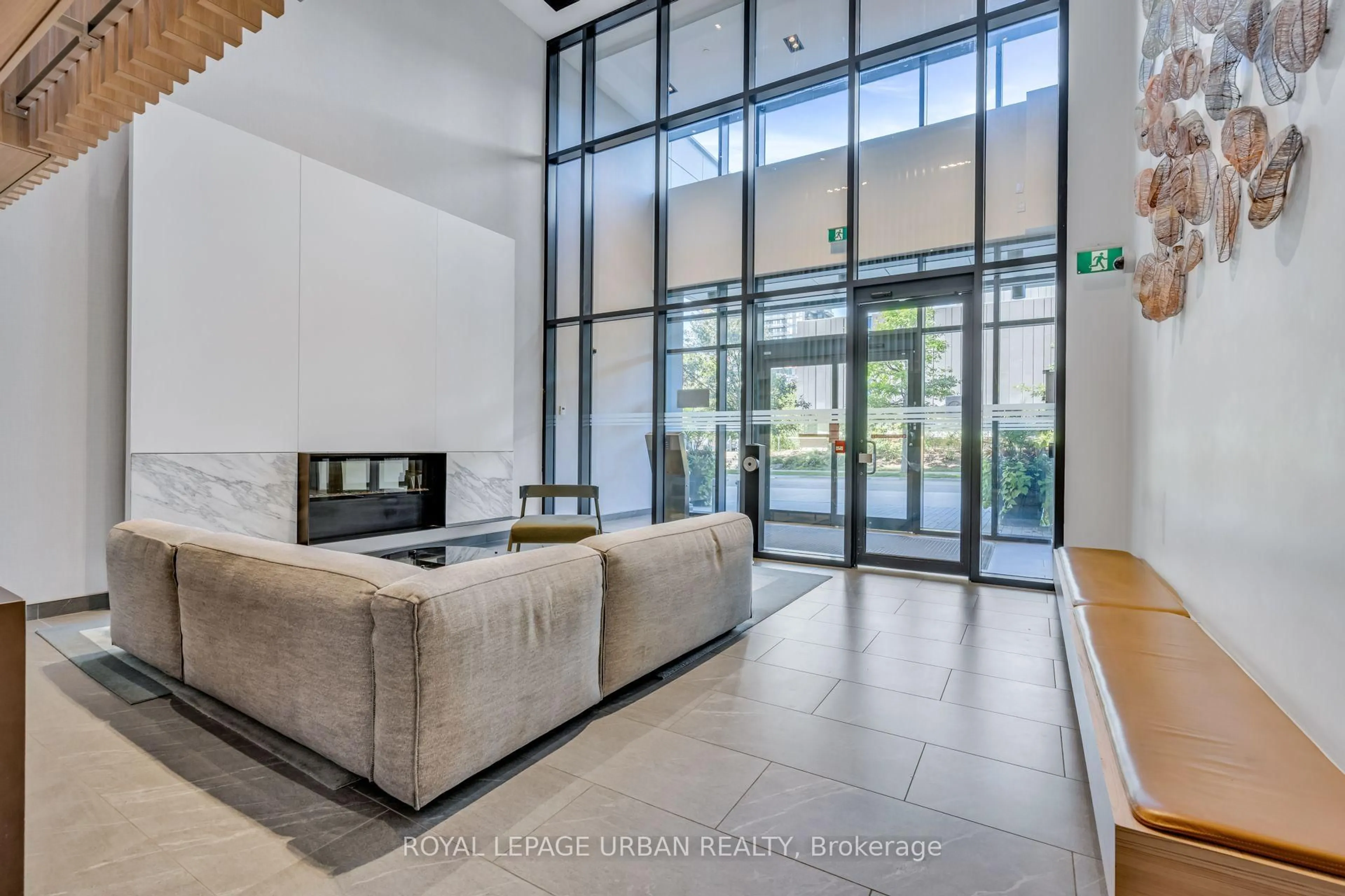 Indoor foyer for 225 Sumach St #607, Toronto Ontario M5A 0P8