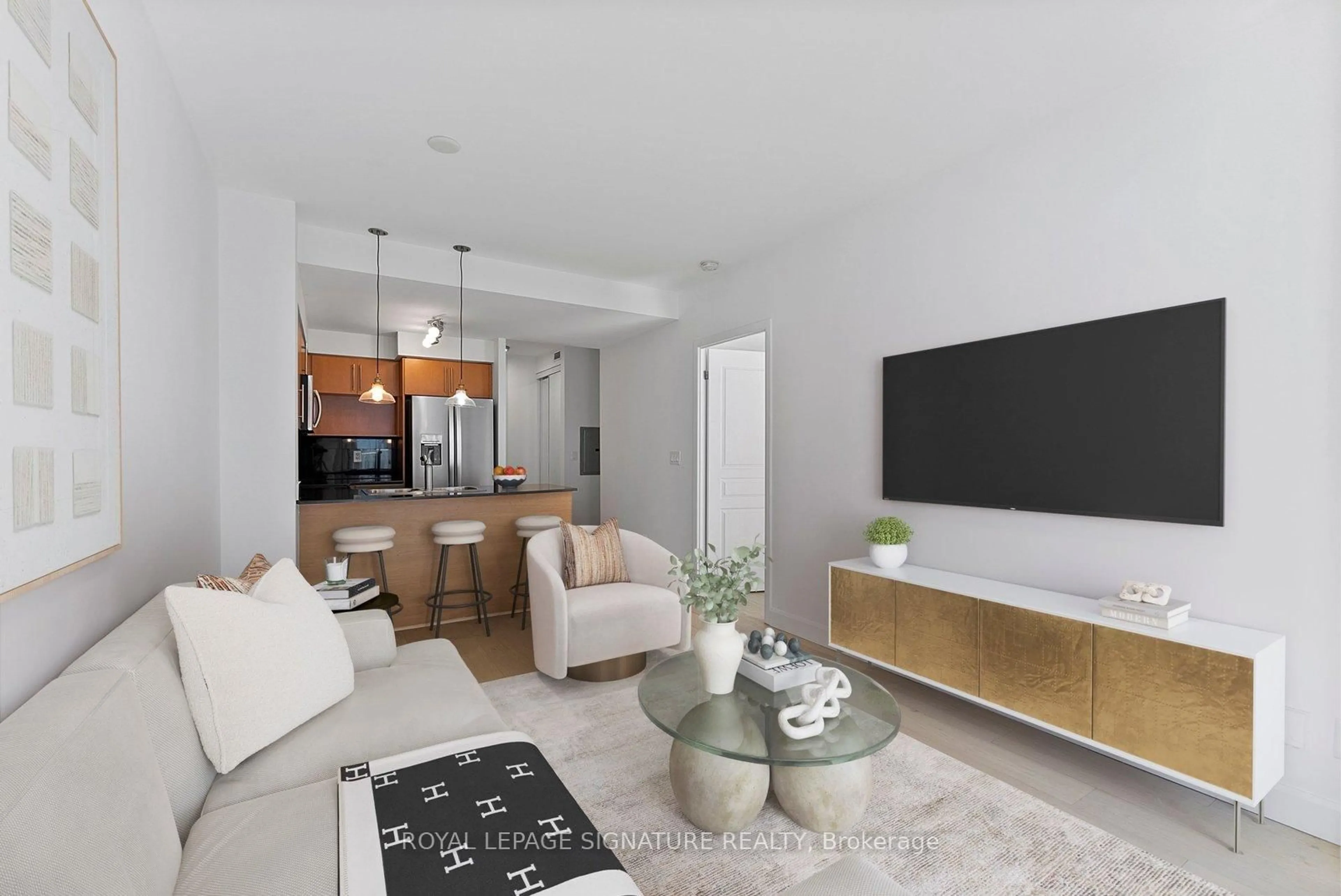 Living room with furniture, unknown for 18 Yonge St #PH11, Toronto Ontario M5E 1Z8
