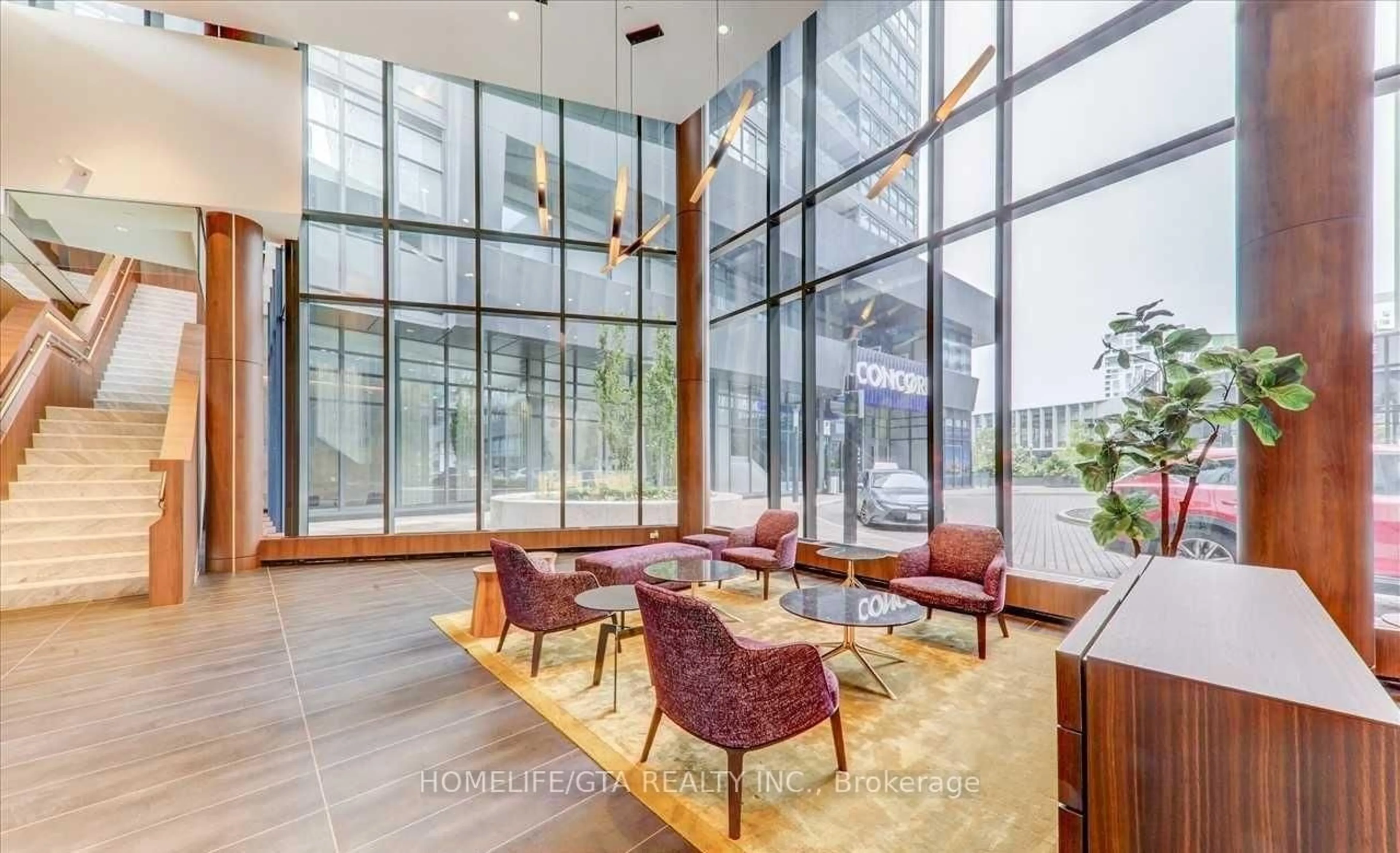 Indoor foyer for 70 Queens Wharf Rd #2305, Toronto Ontario M5V 0J2