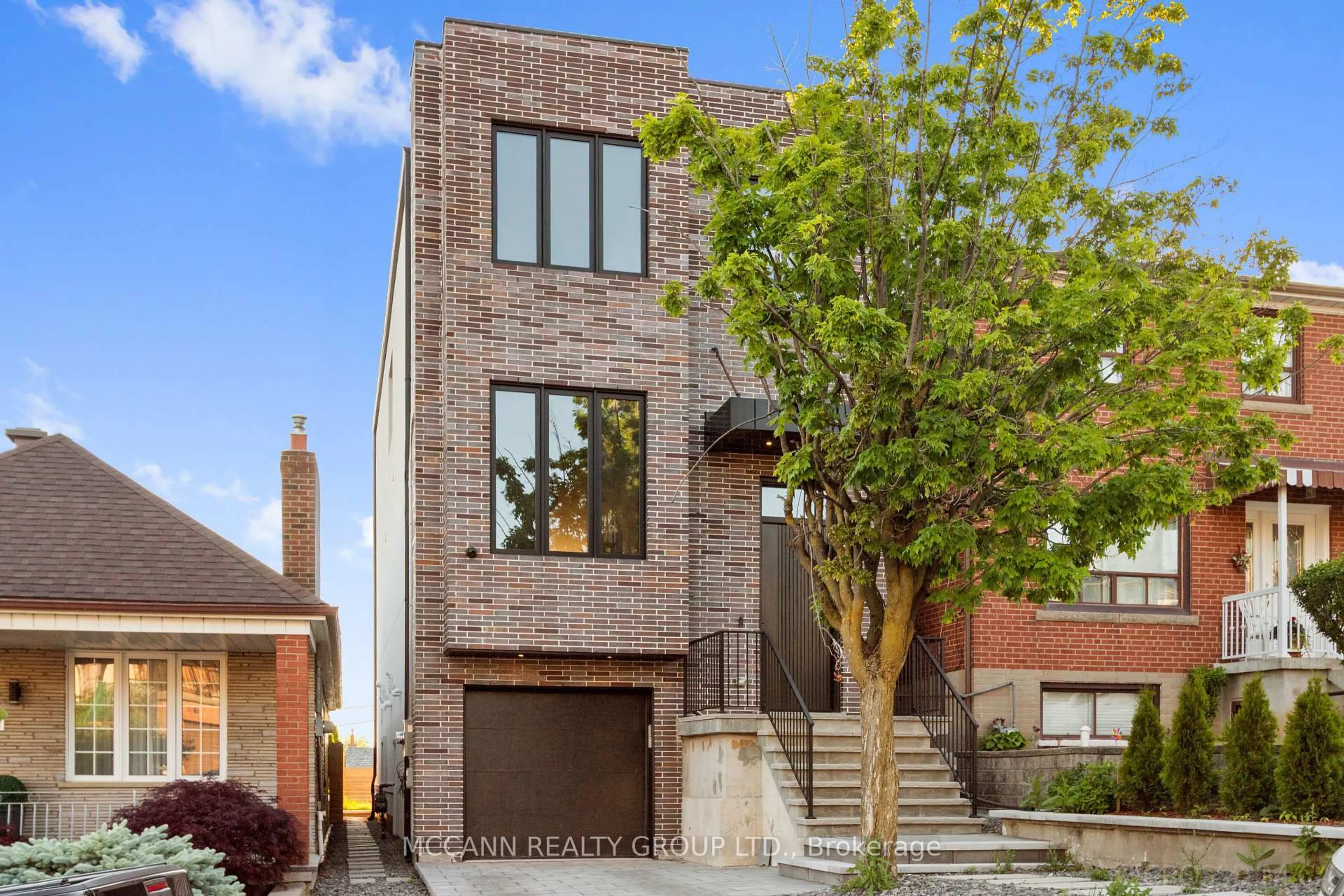 Home with brick exterior material, street for 526 Westmount Ave, Toronto Ontario M6E 3N7