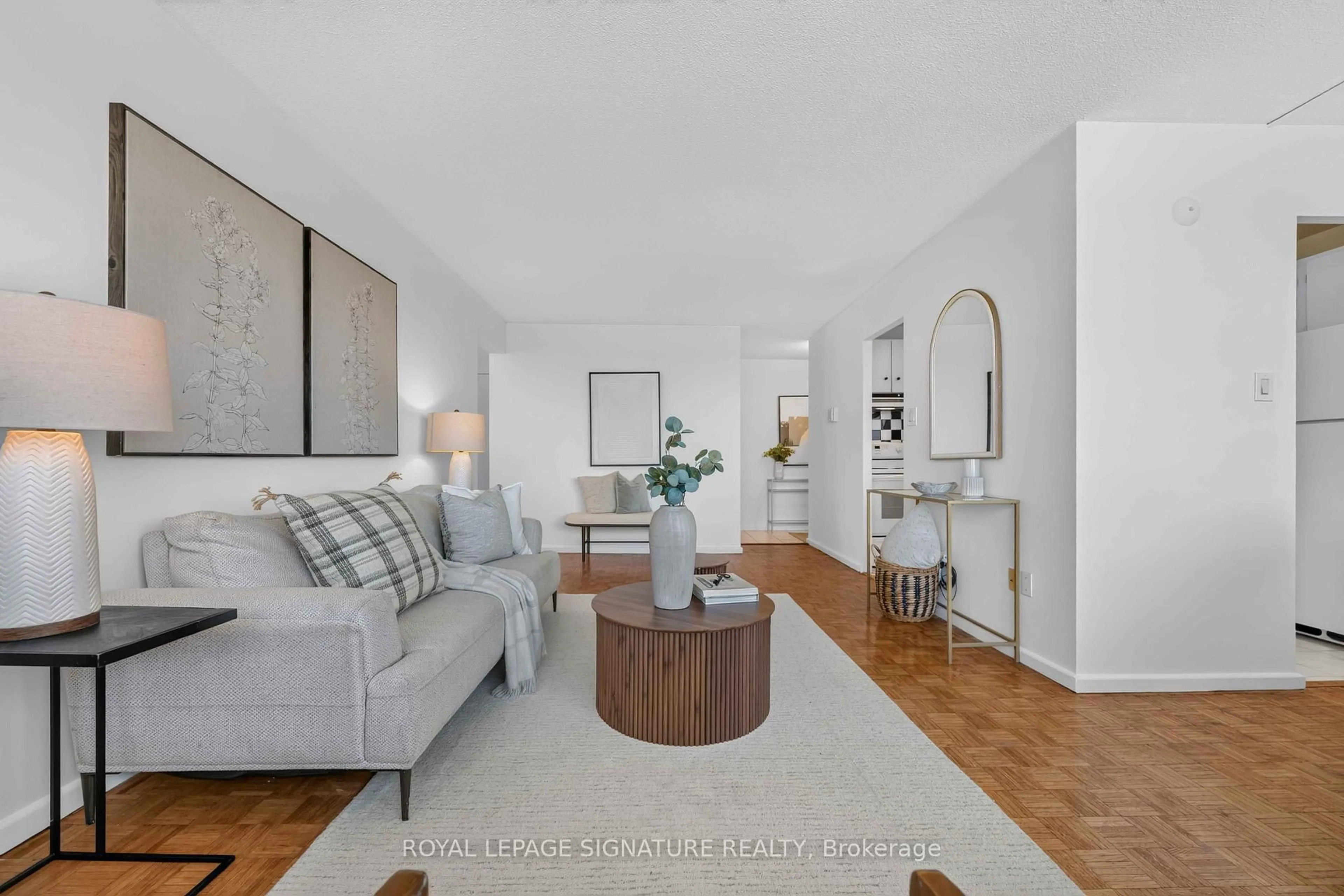 Living room with furniture, unknown for 715 Don Mills Rd #2502, Toronto Ontario M3C 1S5