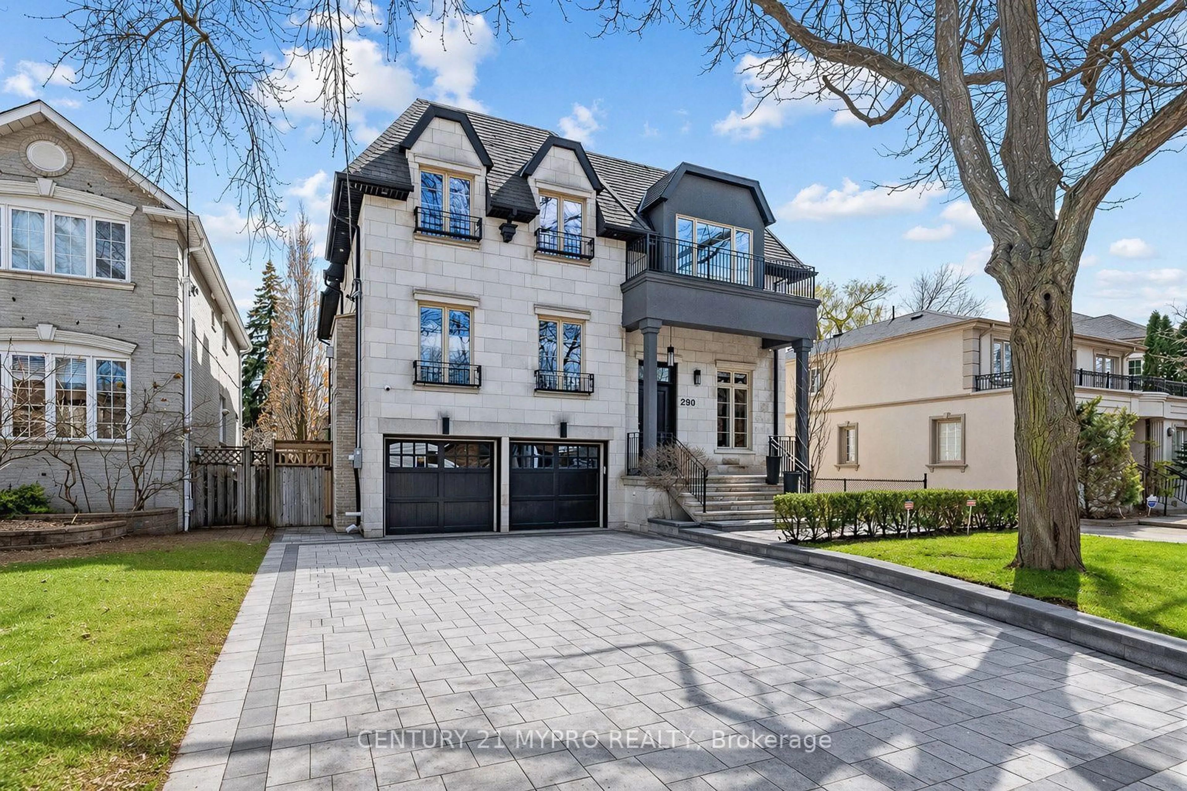 Home with brick exterior material, street for 299 Spring Garden Ave, Toronto Ontario M2N 3H2