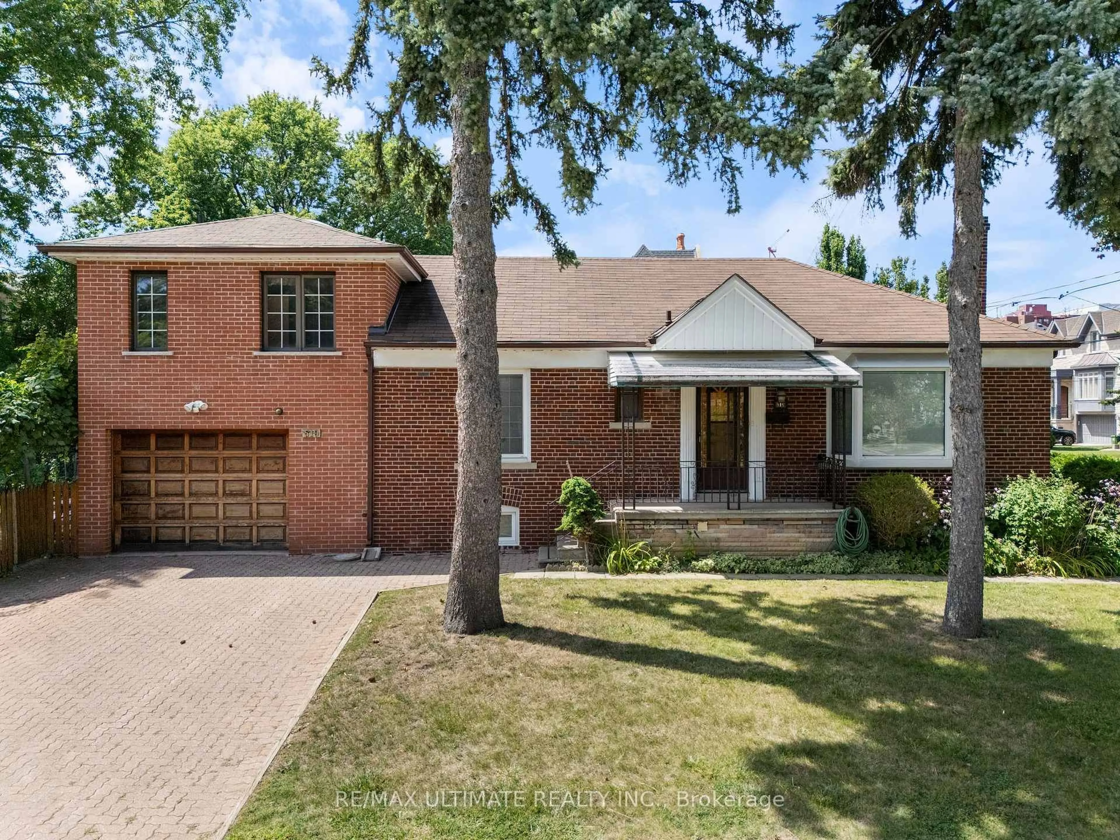 Home with brick exterior material, street for 519 Douglas Ave, Toronto Ontario M5M 1H7