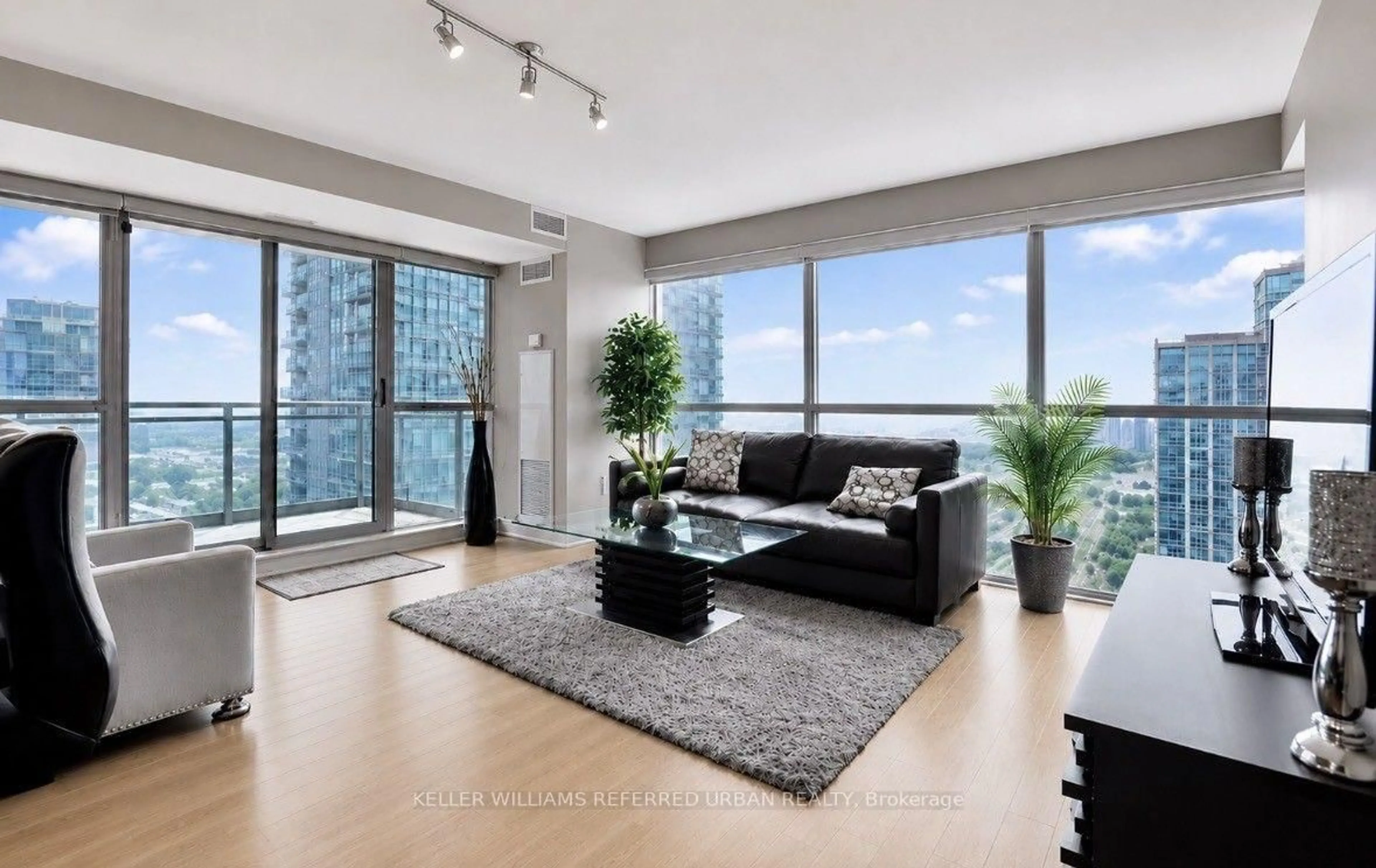 Living room with furniture, unknown for 100 Western Battery Rd #1803, Toronto Ontario M6K 3S2
