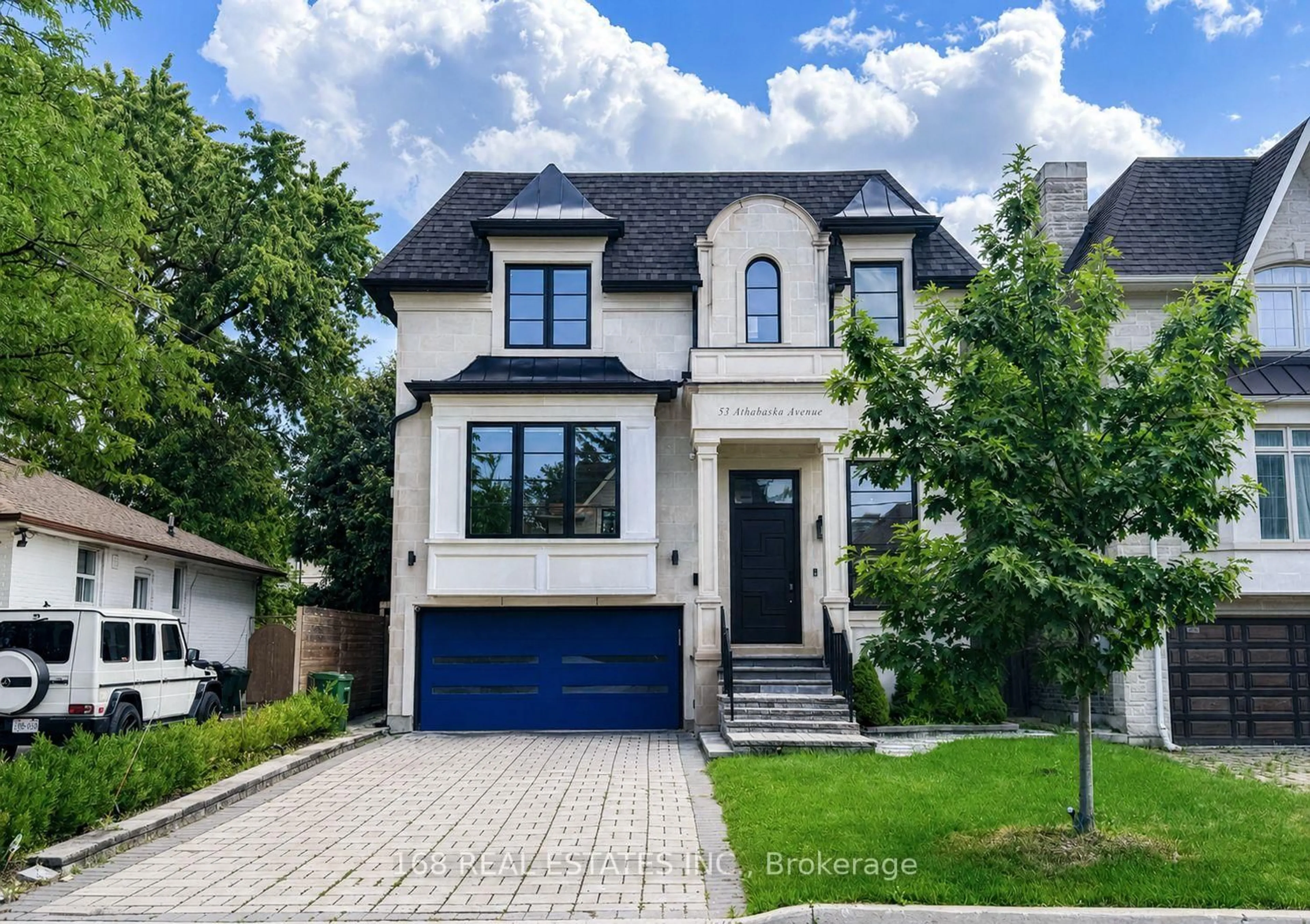 Home with brick exterior material, street for 53 Athabaska Ave, Toronto Ontario M2M 2T8
