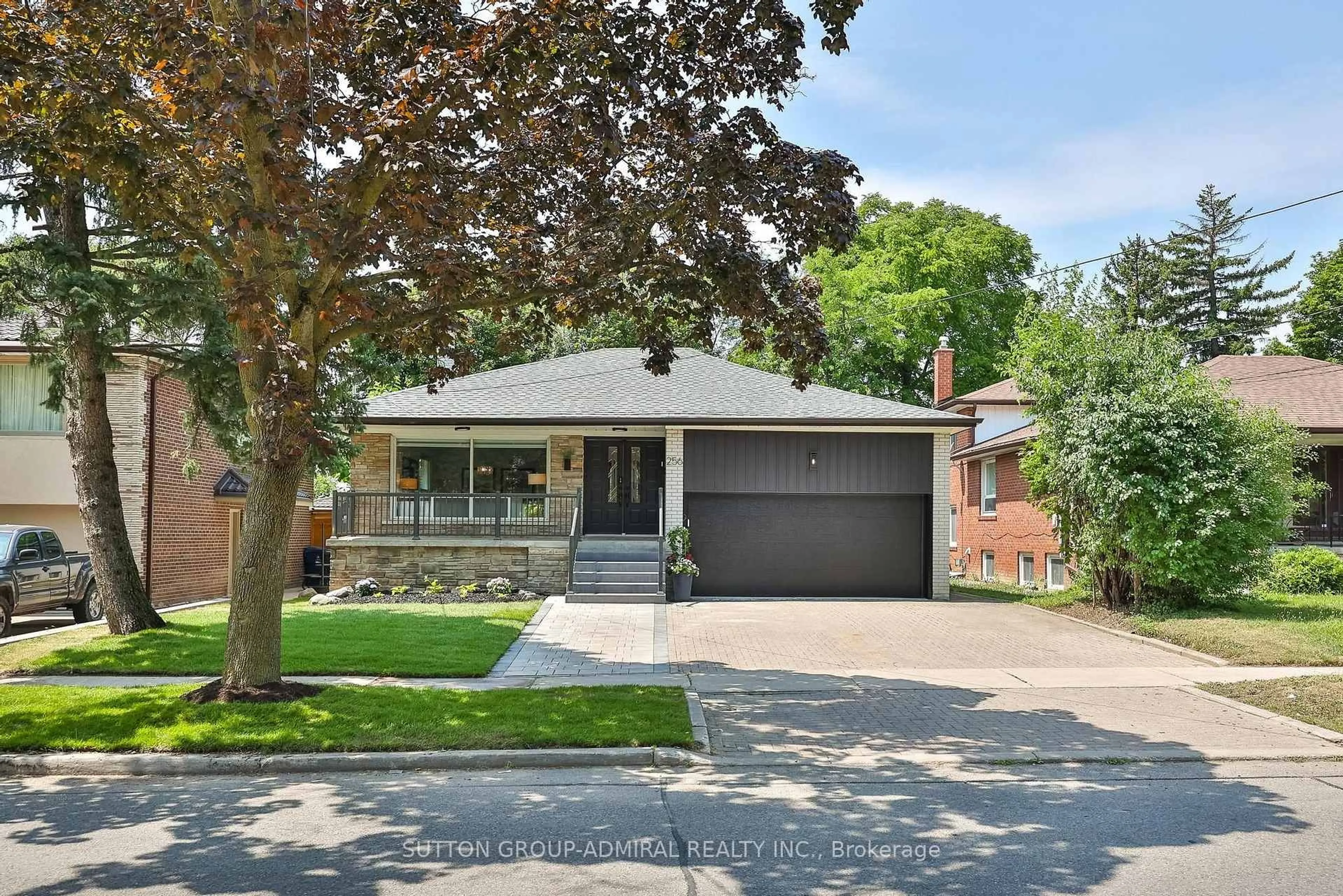 Home with brick exterior material, street for 256 Torresdale Ave, Toronto Ontario M2R 3E8