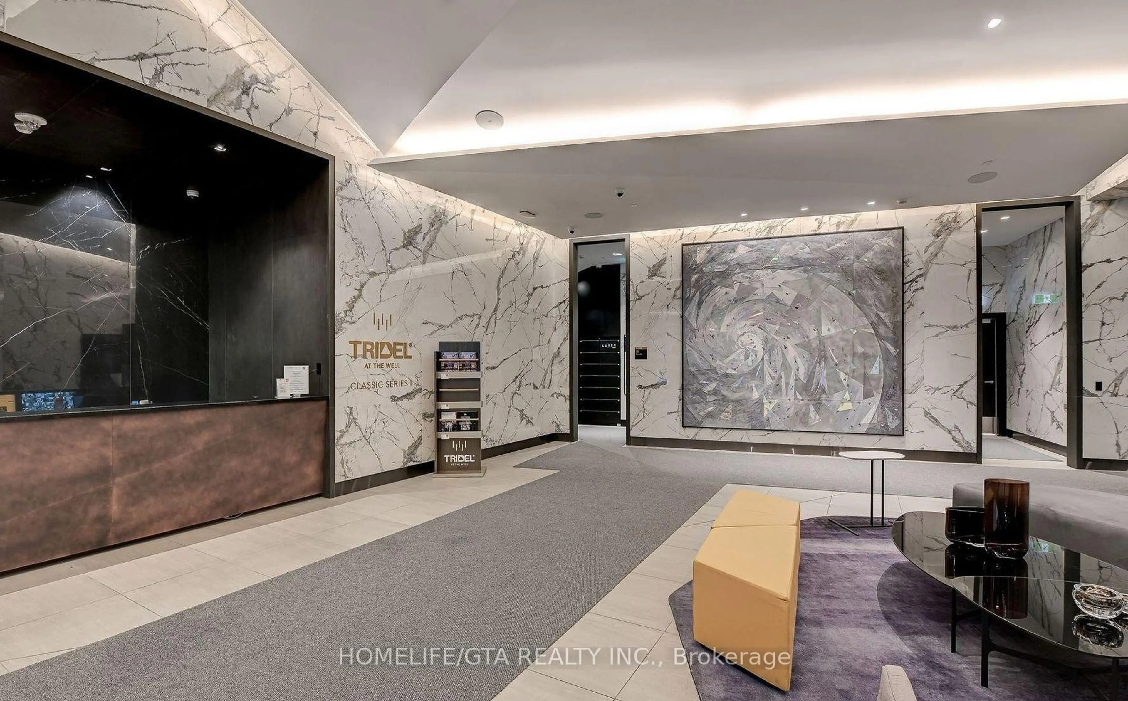 Lobby for 470 Front St #1709, Toronto Ontario M5V 0V6