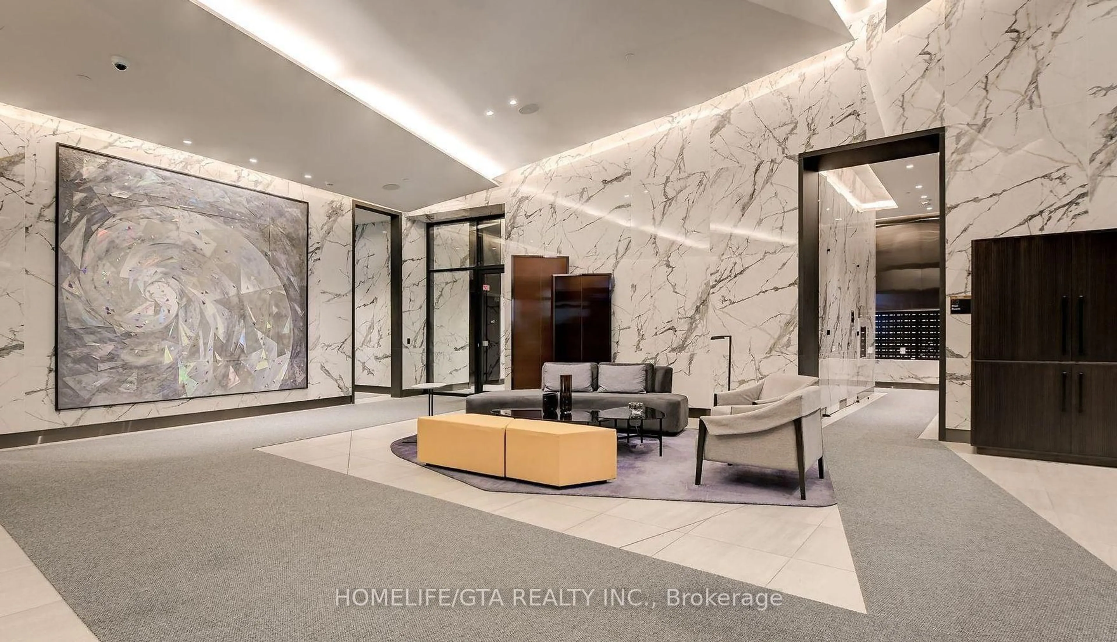 Lobby for 470 Front St #1709, Toronto Ontario M5V 0V6