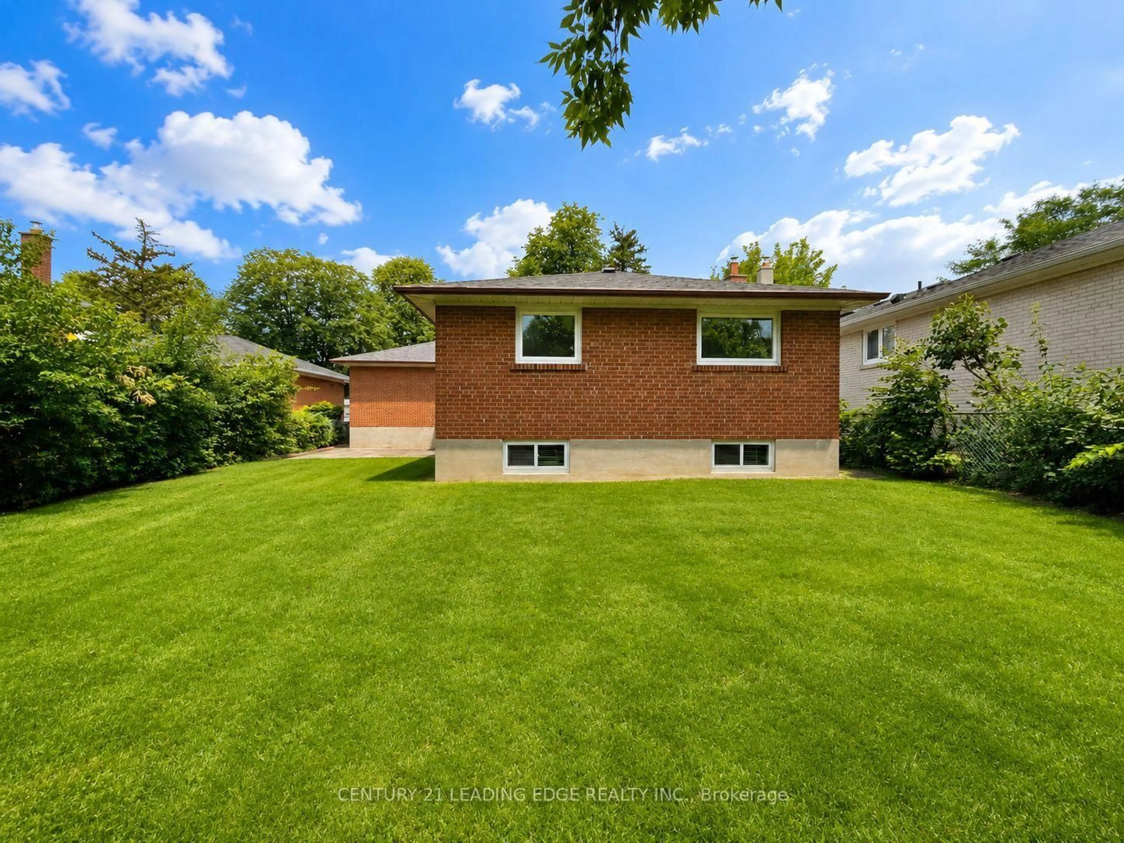 Home with brick exterior material, street for 46 Adamede Cres, Toronto Ontario M2H 1B7