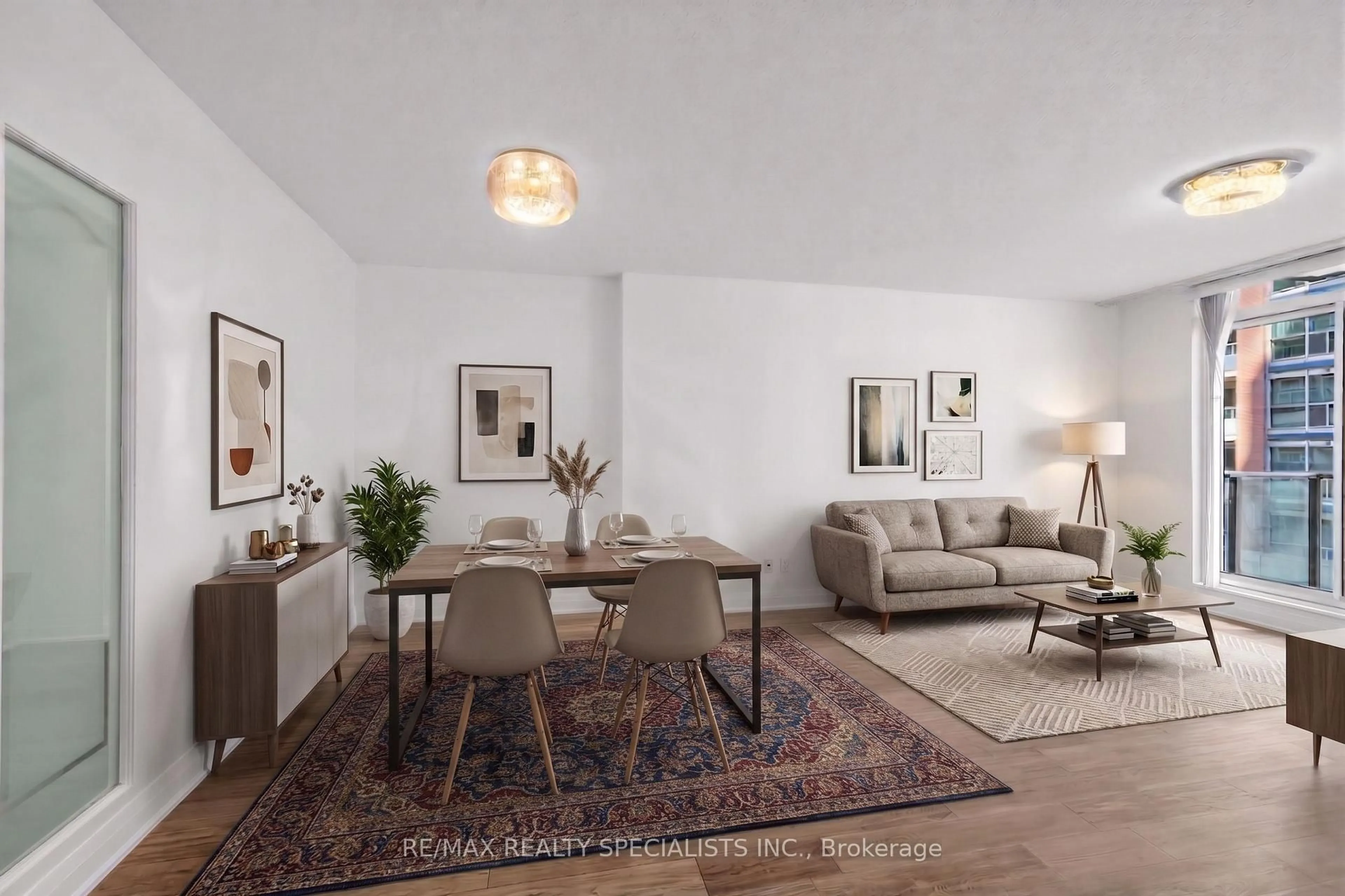 Living room with furniture, unknown for 263 Wellington St #503, Toronto Ontario M5V 3E6