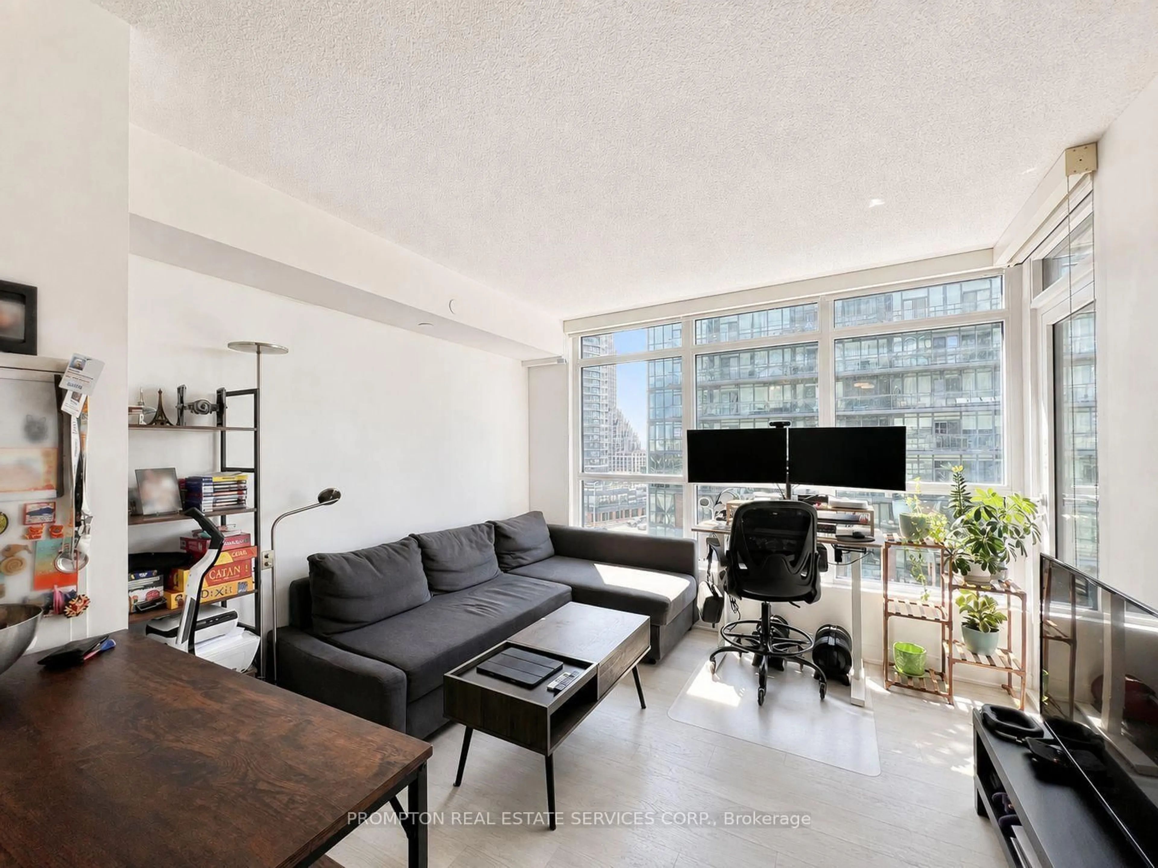 Living room with furniture, unknown for 80 Queens Wharf Rd #1015, Toronto Ontario M5V 0J2