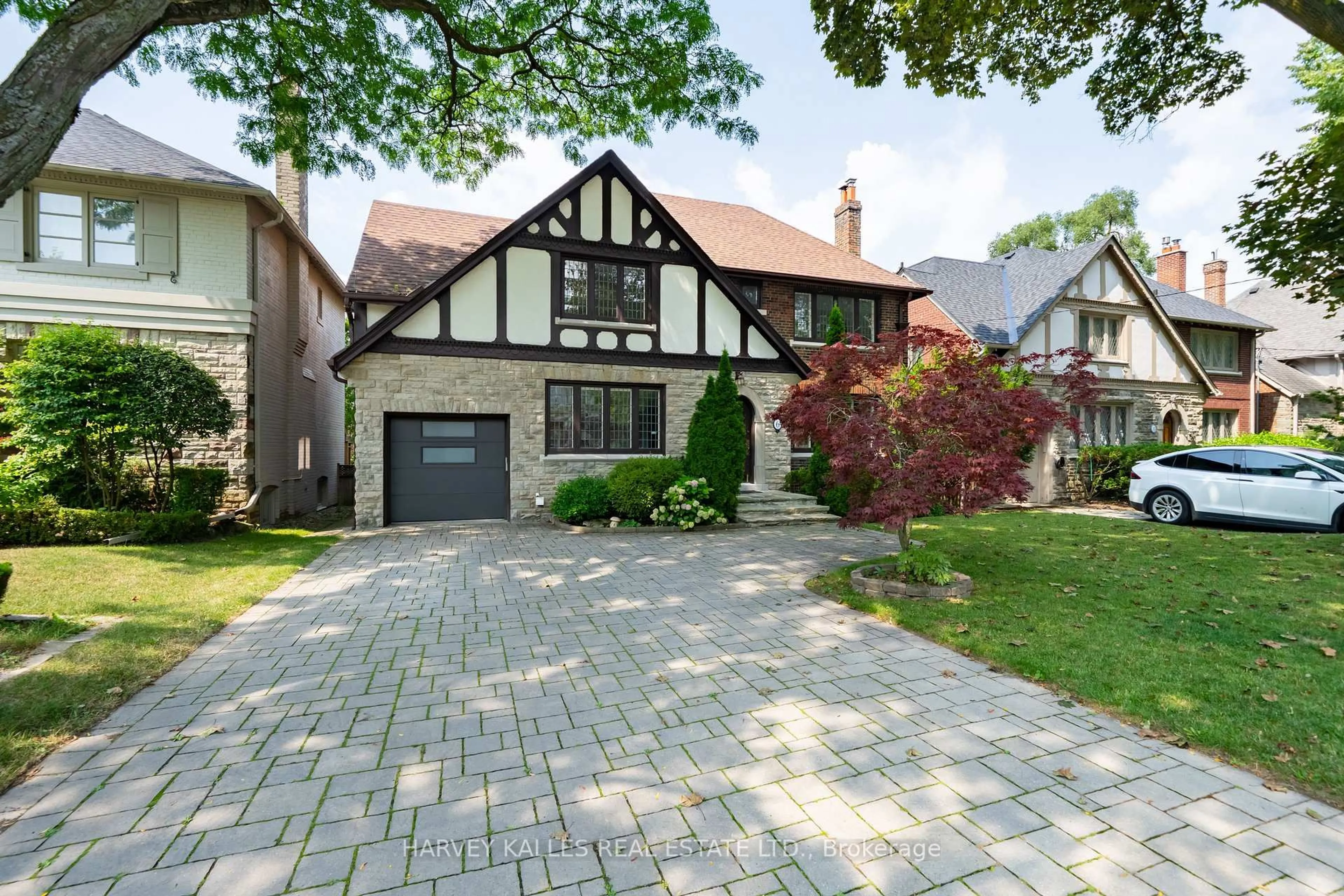 Home with brick exterior material, street for 6 Browside Ave, Toronto Ontario M5P 2V1