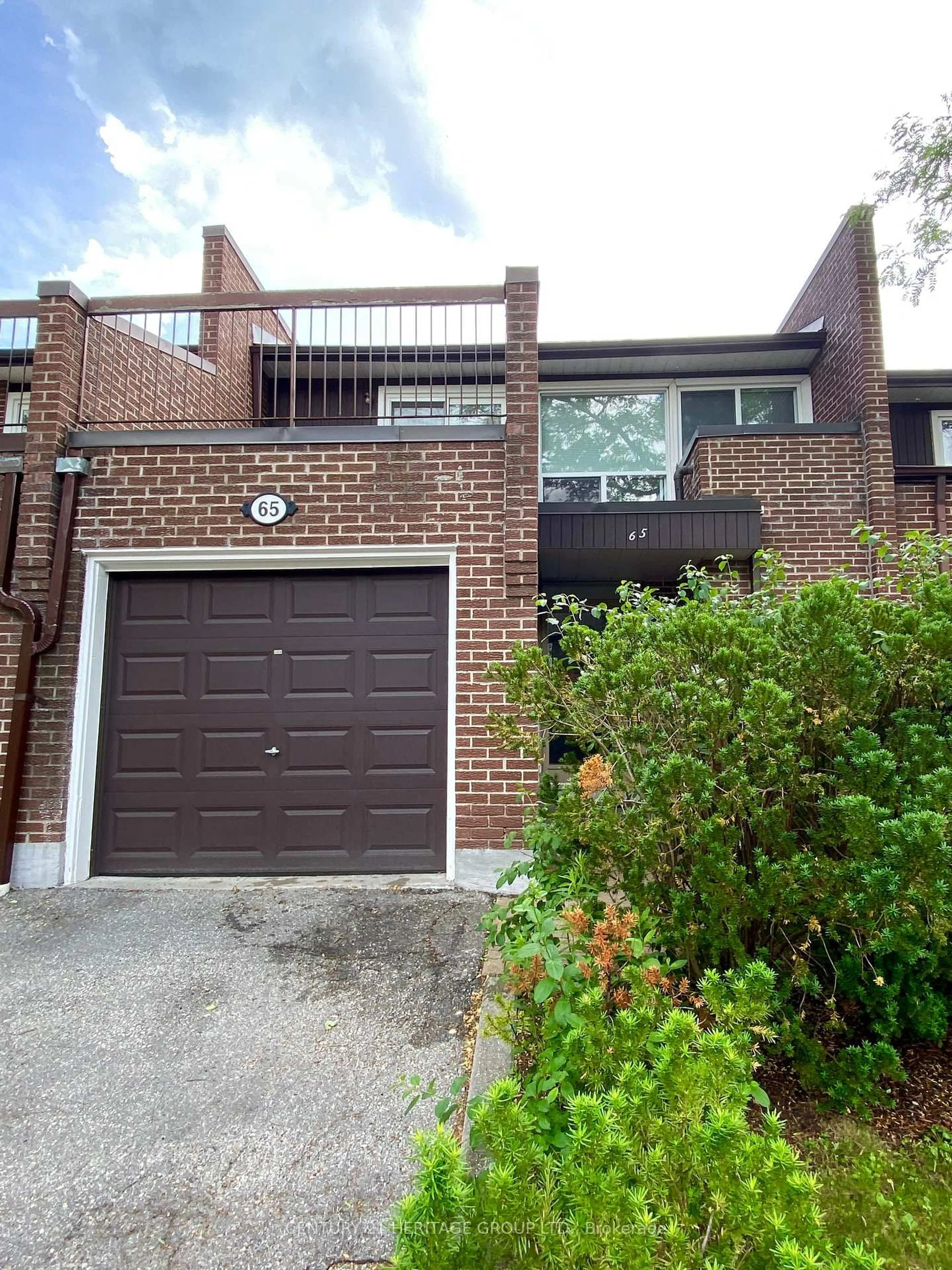 Home with brick exterior material, street for 65 Black Hawk Way, Toronto Ontario M2R 3L7