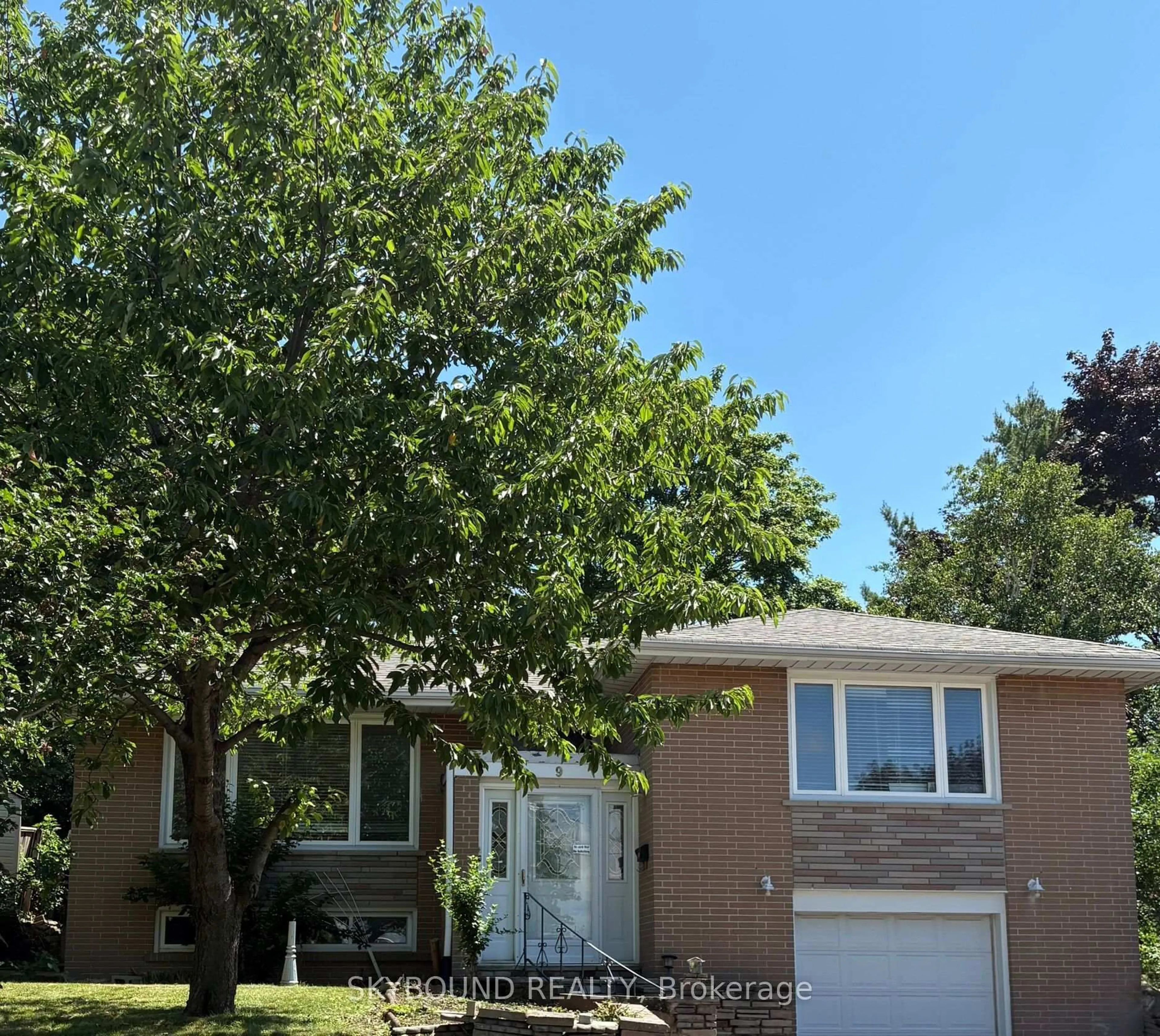 Home with brick exterior material, street for 9 Caronport Cres, Toronto Ontario M3A 1G9
