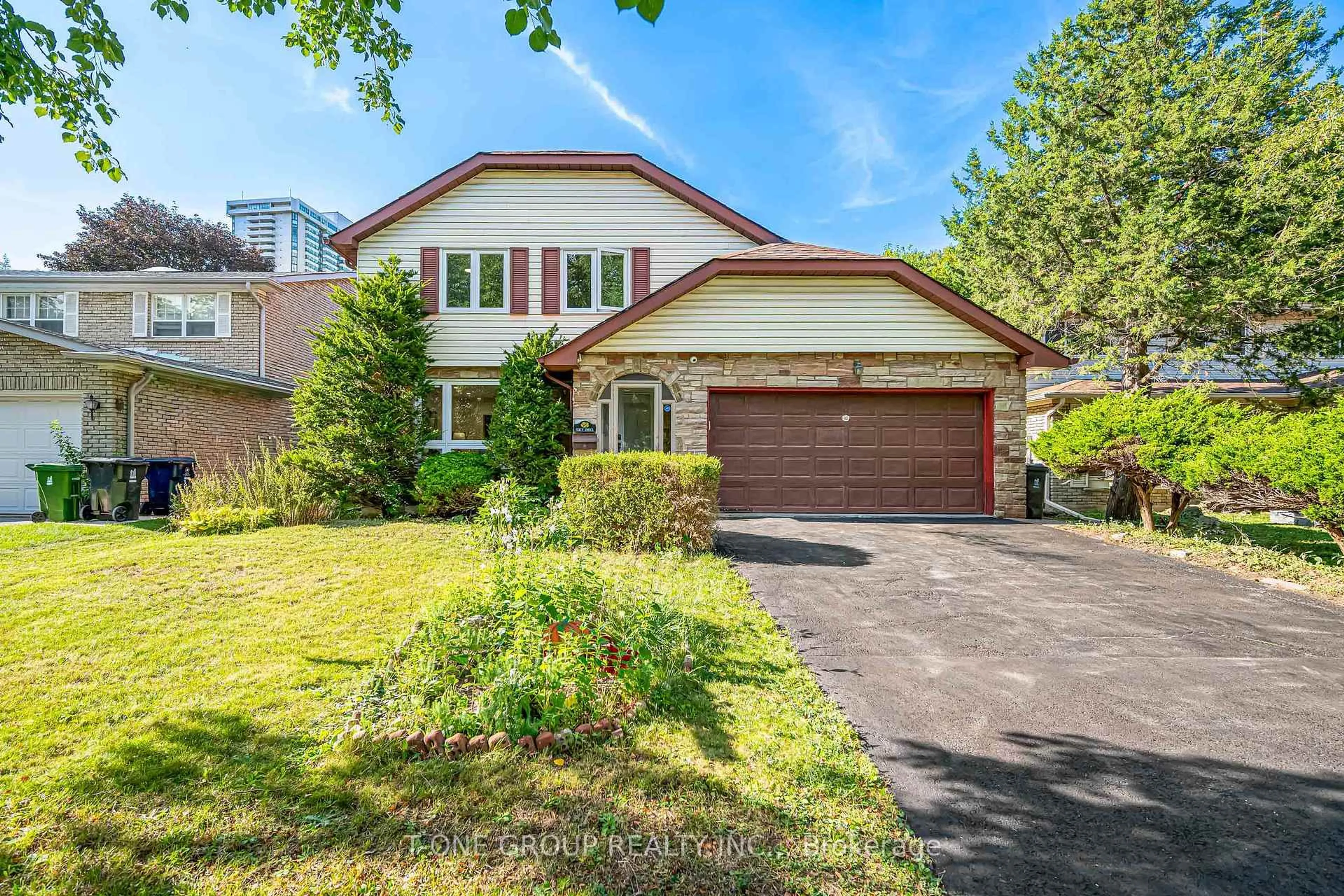 Home with brick exterior material, street for 63 Hobart Dr, Toronto Ontario M2J 3J8