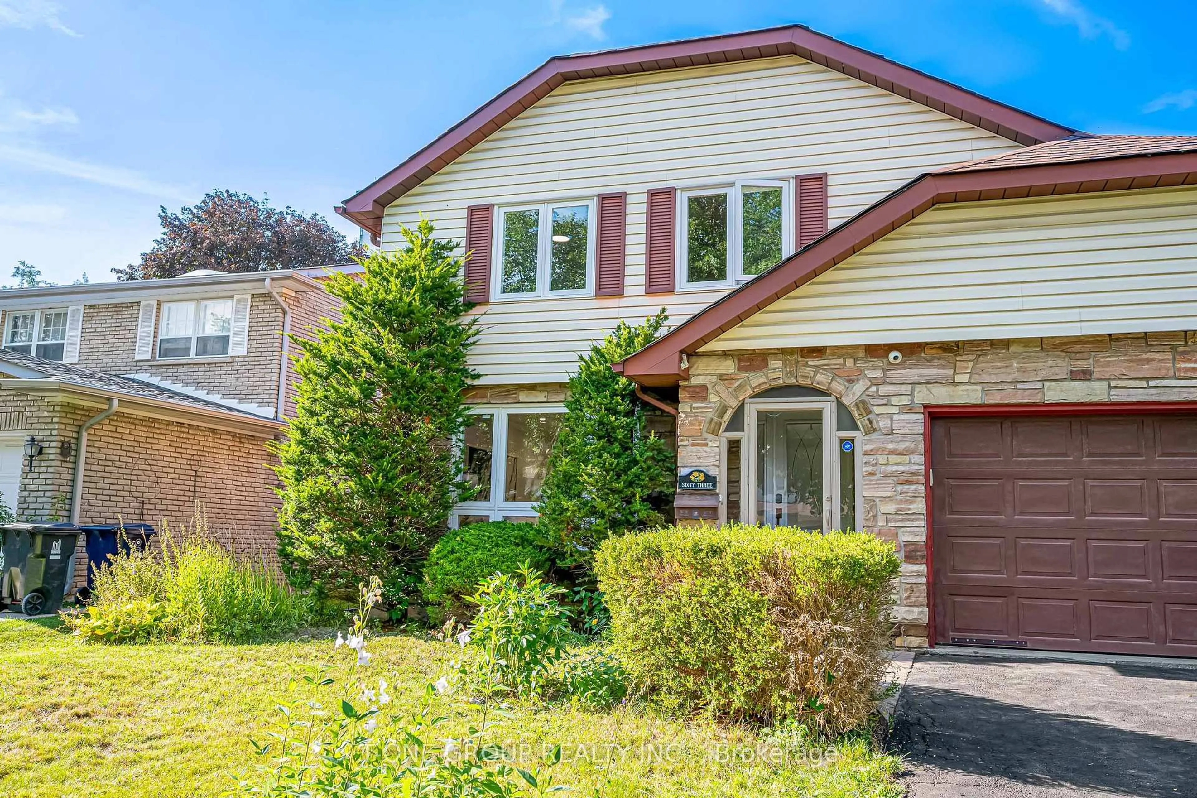 Home with brick exterior material, street for 63 Hobart Dr, Toronto Ontario M2J 3J8