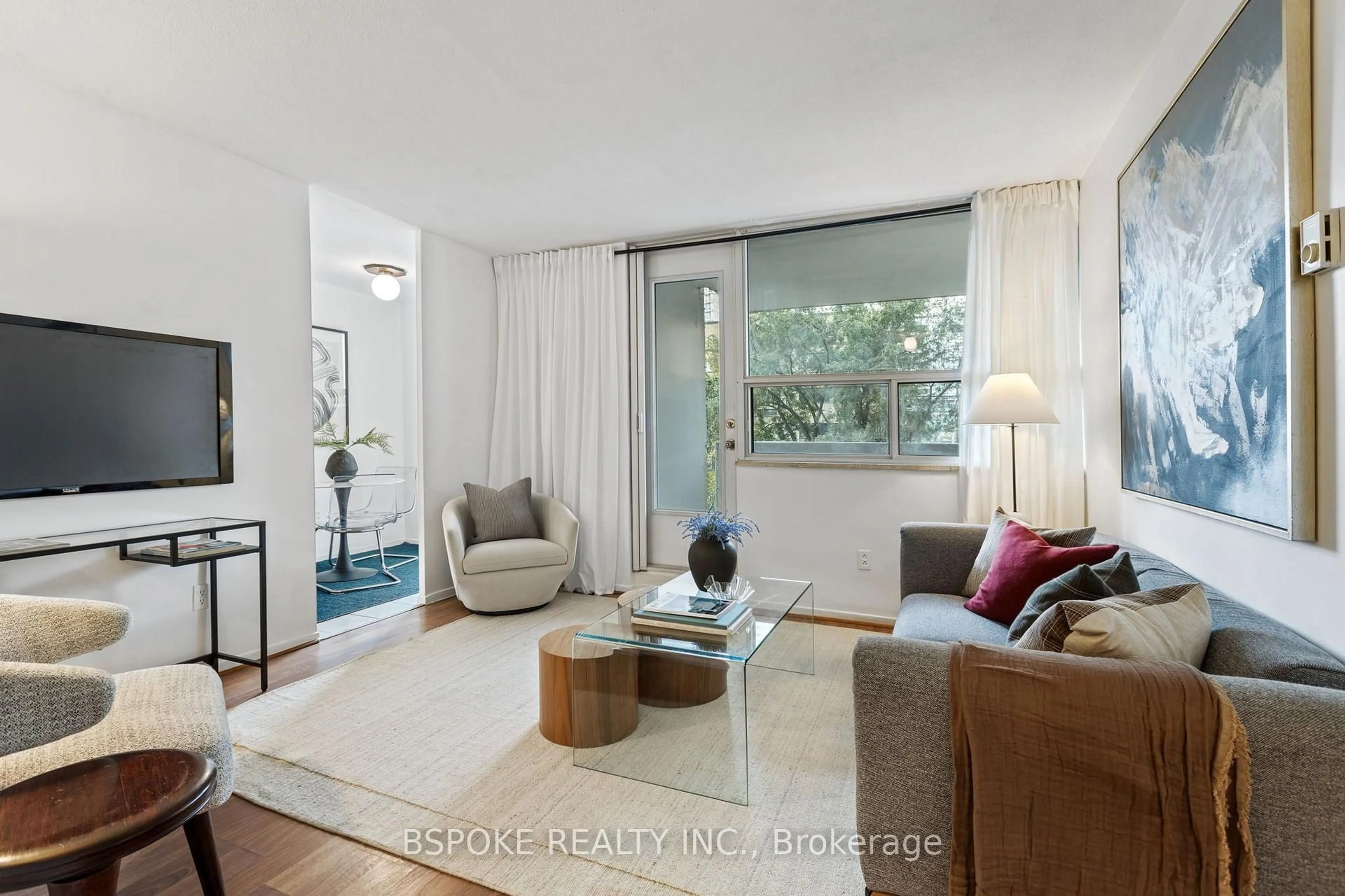 Living room with furniture, unknown for 40 Homewood Ave #609, Toronto Ontario M4Y 2K2