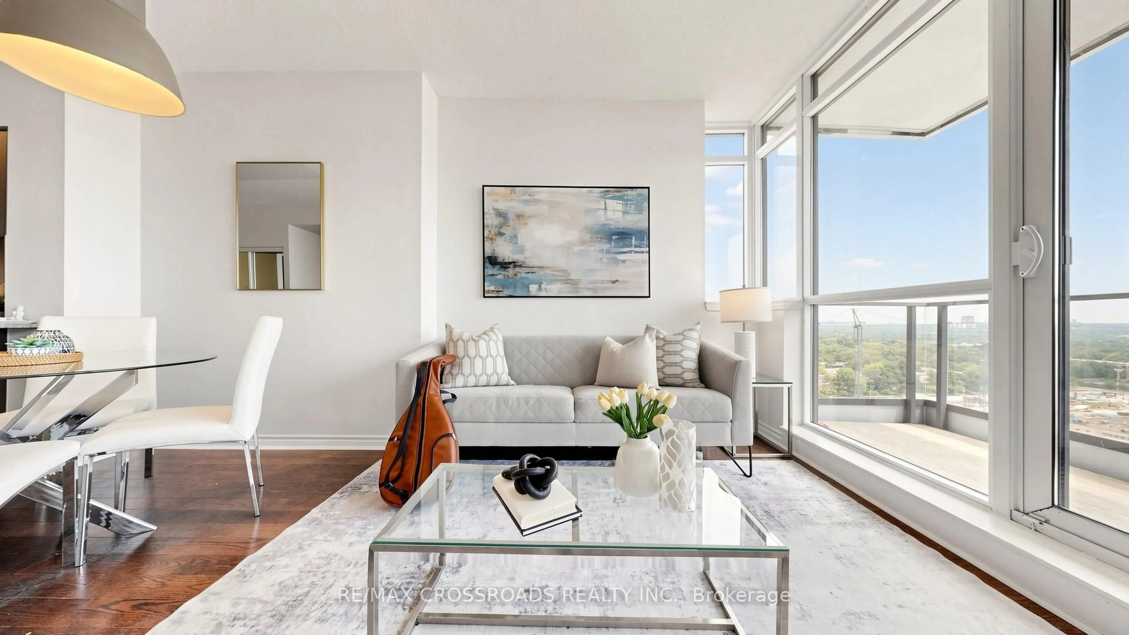 Living room with furniture, unknown for 2885 Bayview Ave #1401, Toronto Ontario M2K 0A3