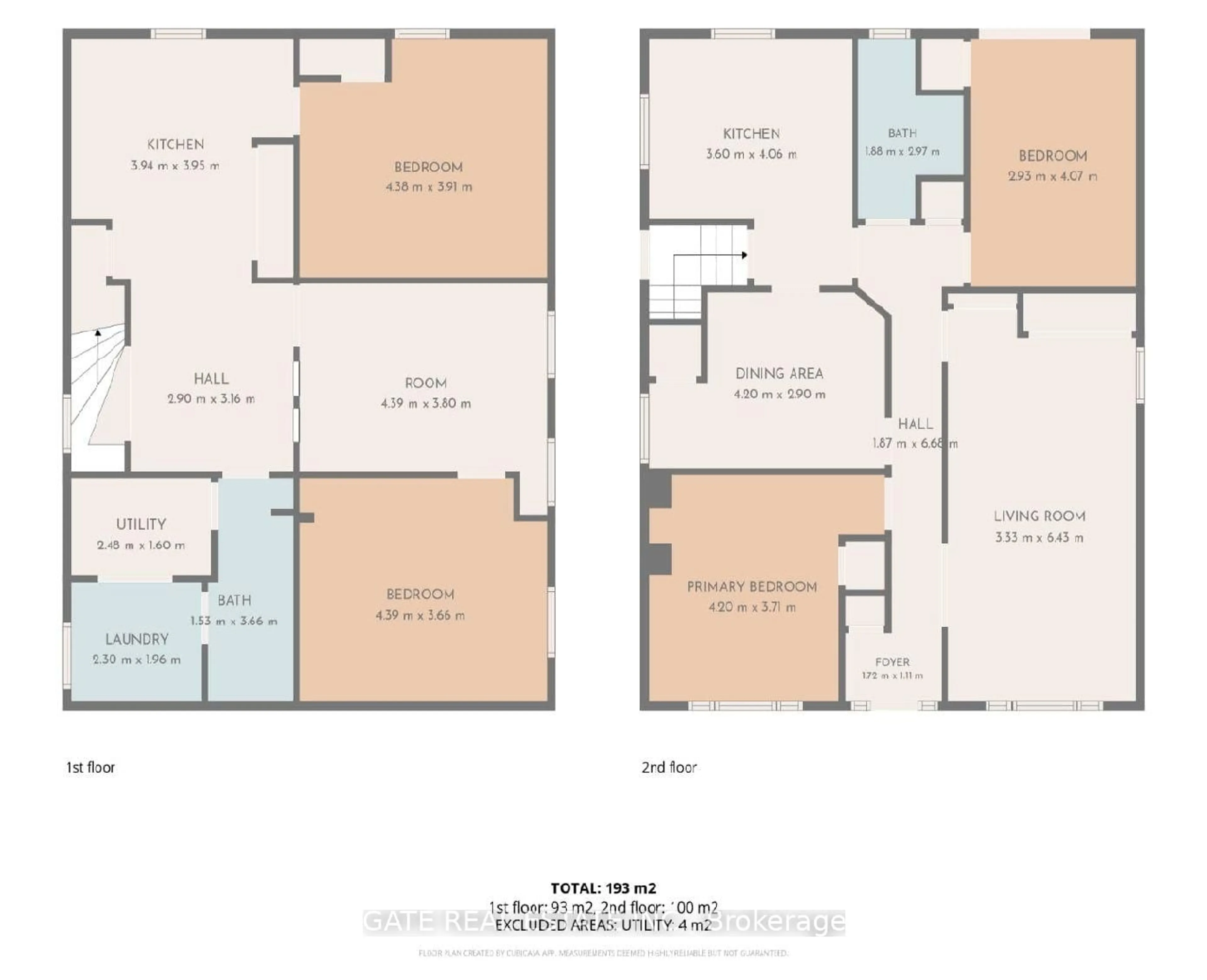 Floor plan for 377 Ellerslie Ave, Toronto Ontario M2R 1B8
