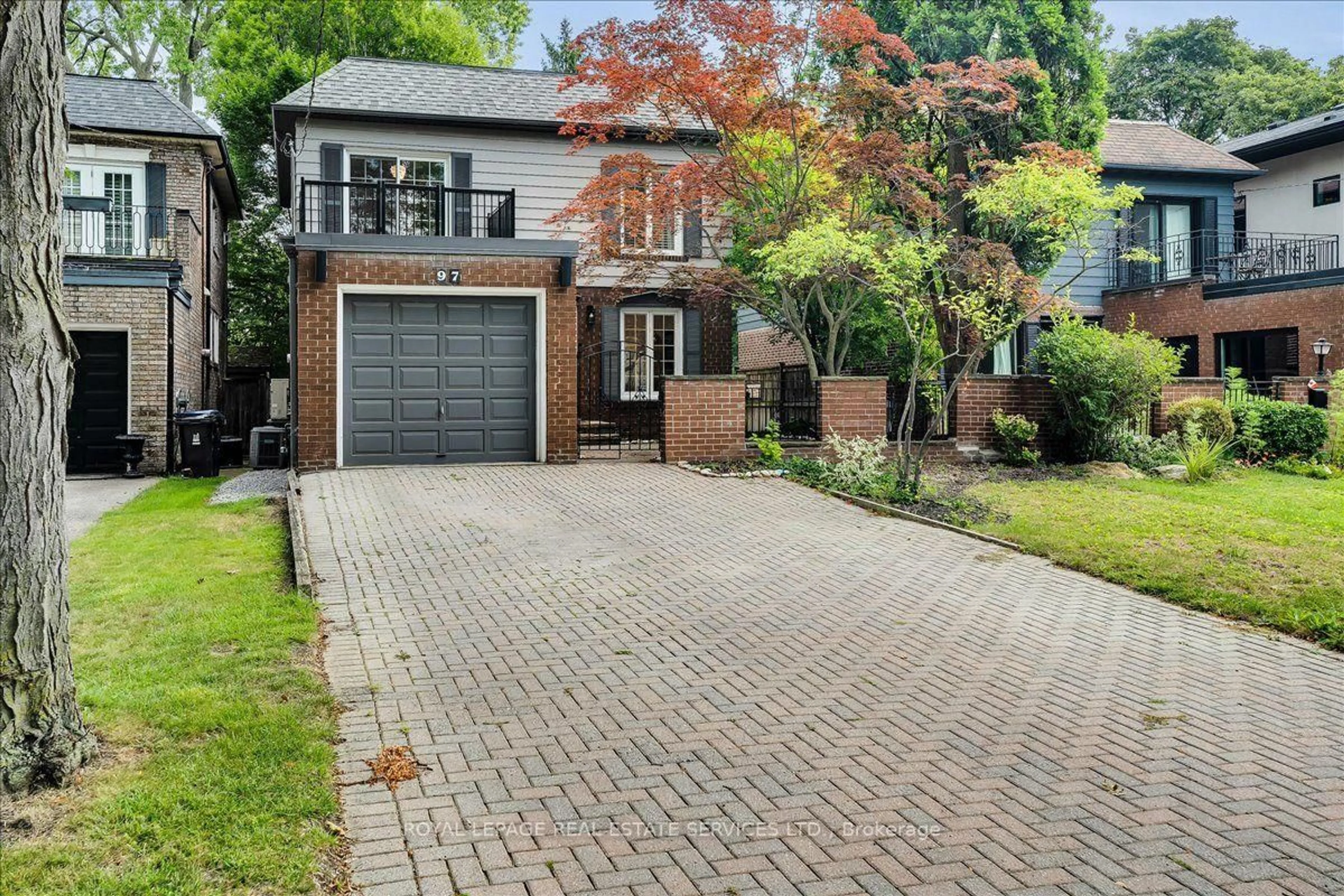 Home with brick exterior material, street for 97 Bocastle Ave, Toronto Ontario M4N 2S5