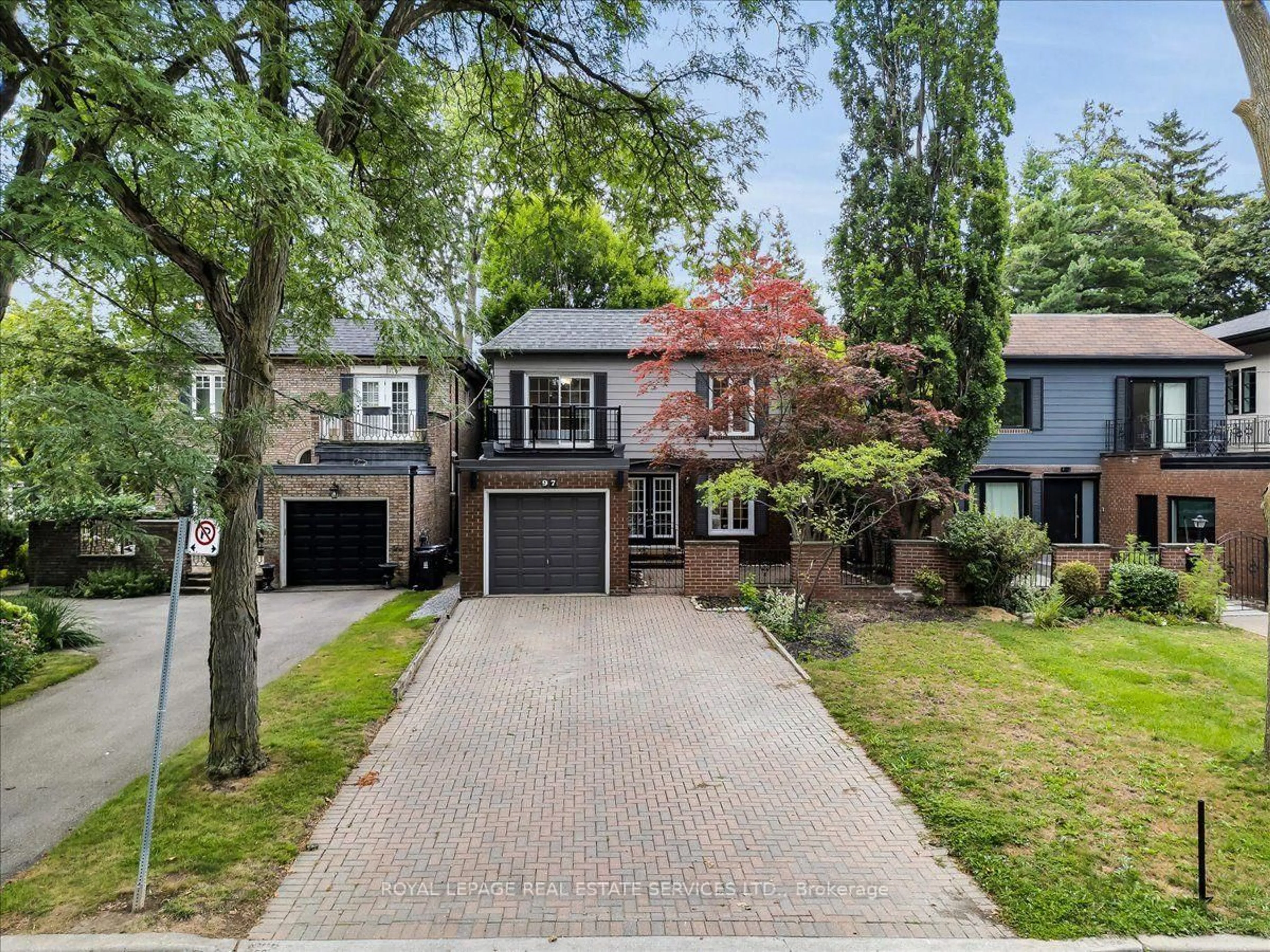 Home with brick exterior material, street for 97 Bocastle Ave, Toronto Ontario M4N 2S5